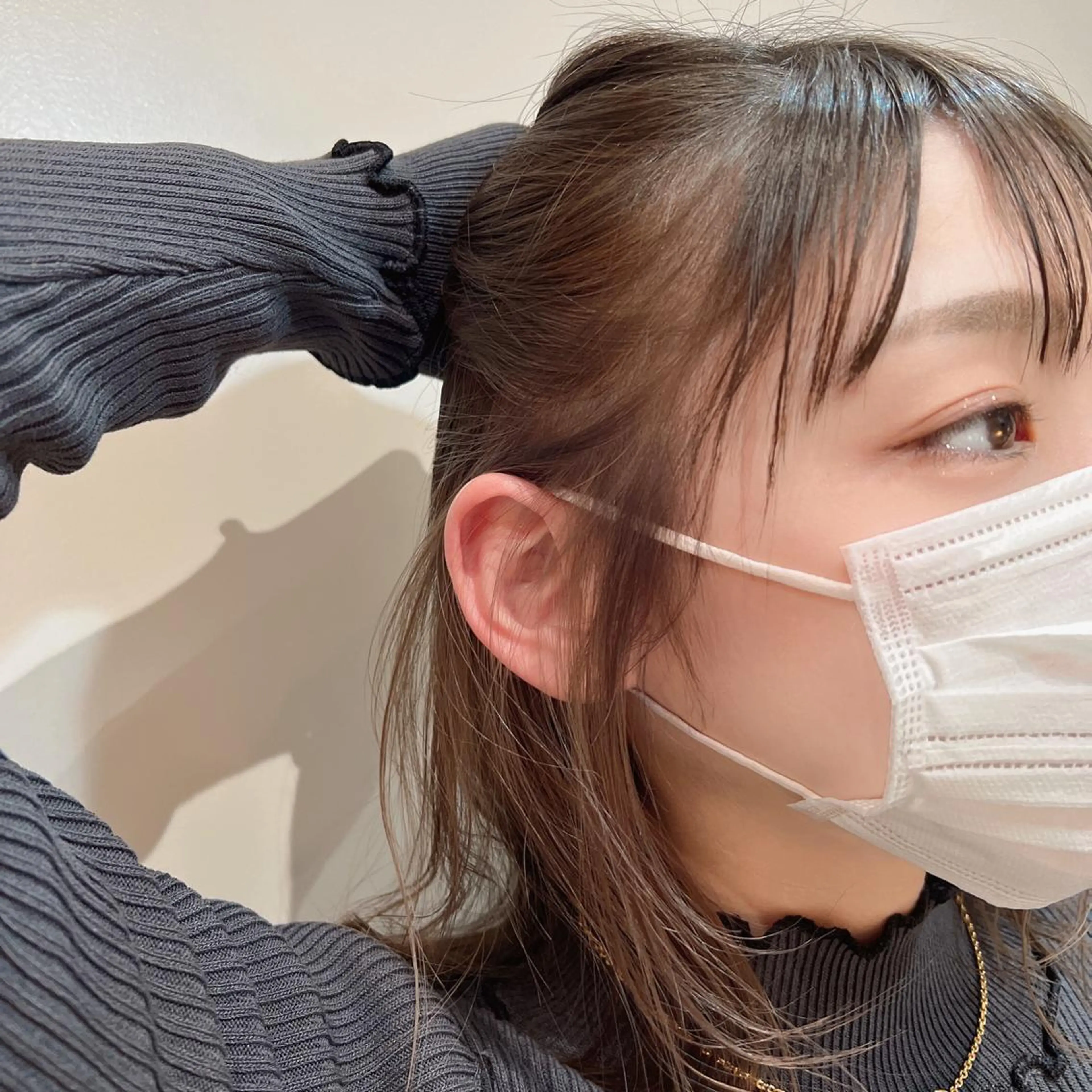 ミディアム パーソナルカラー lapiax阿部のヘアスタイル