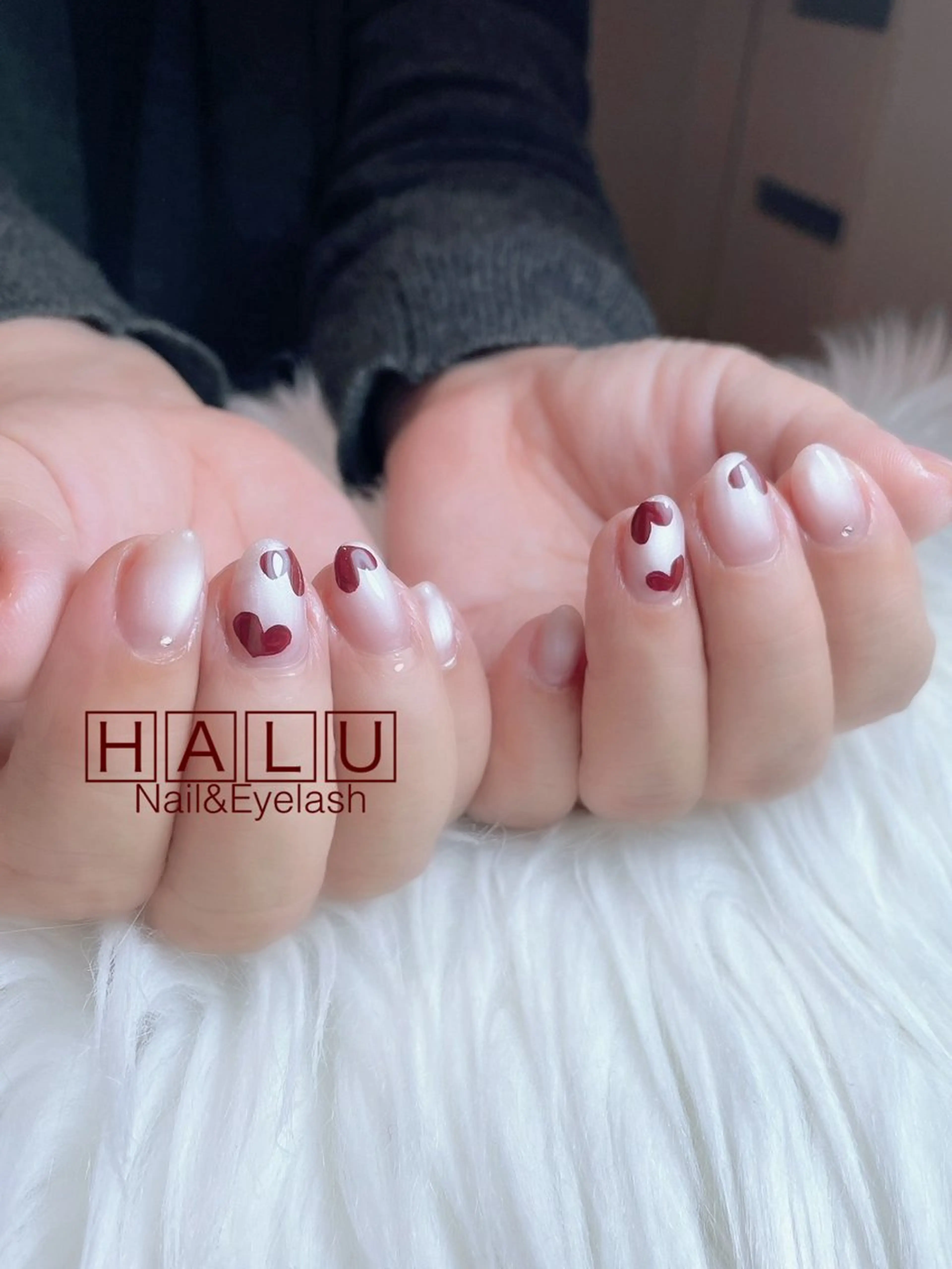 ネイル ハート HALU ハルのネイルデザイン
