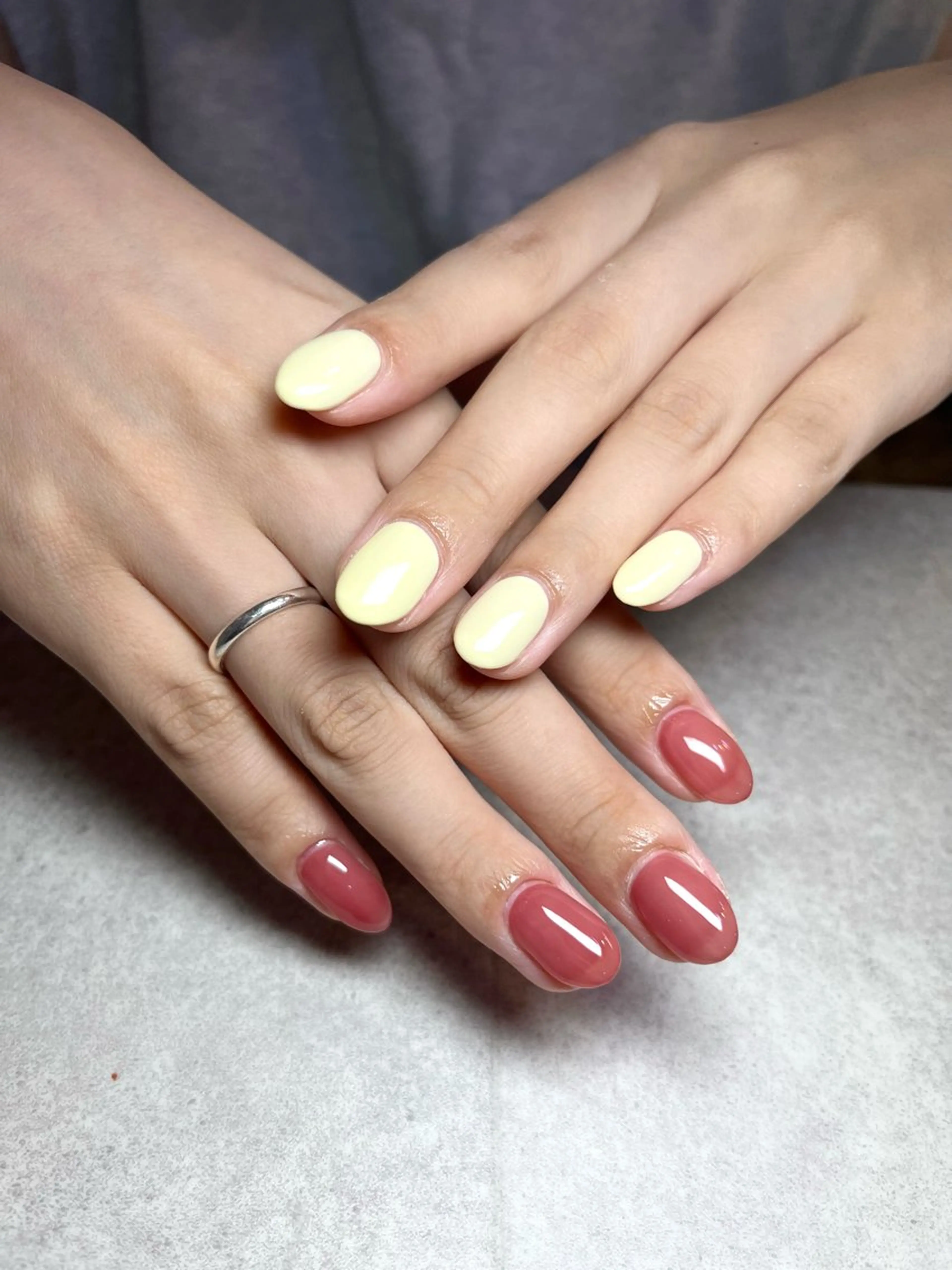 ネイル ワンカラーネイル 🌻Sunrich Fuka🌻のネイルデザイン