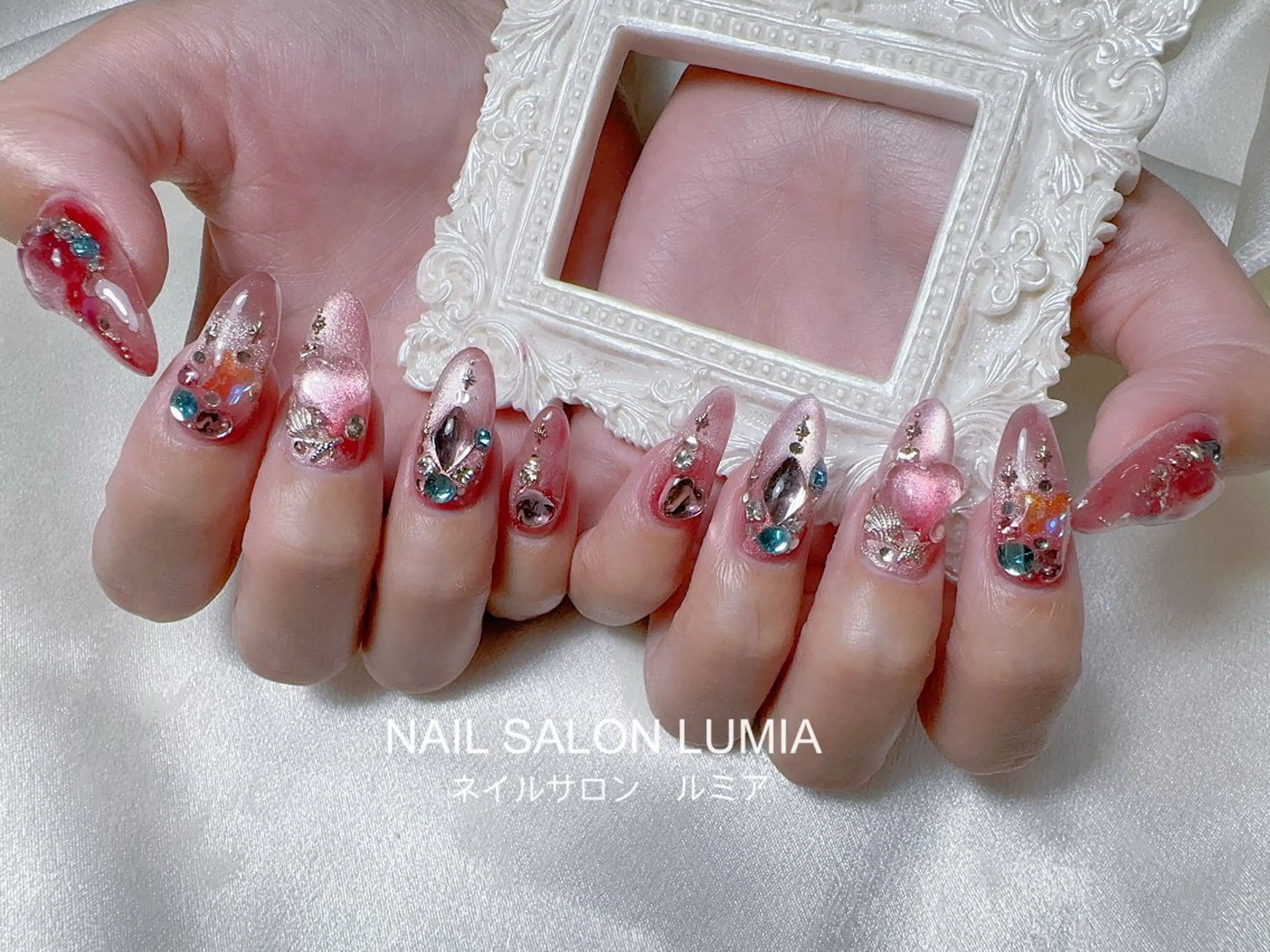 ネイル ハンドネイル ネイルサロン ルミア Lumia 店長のネイルデザイン