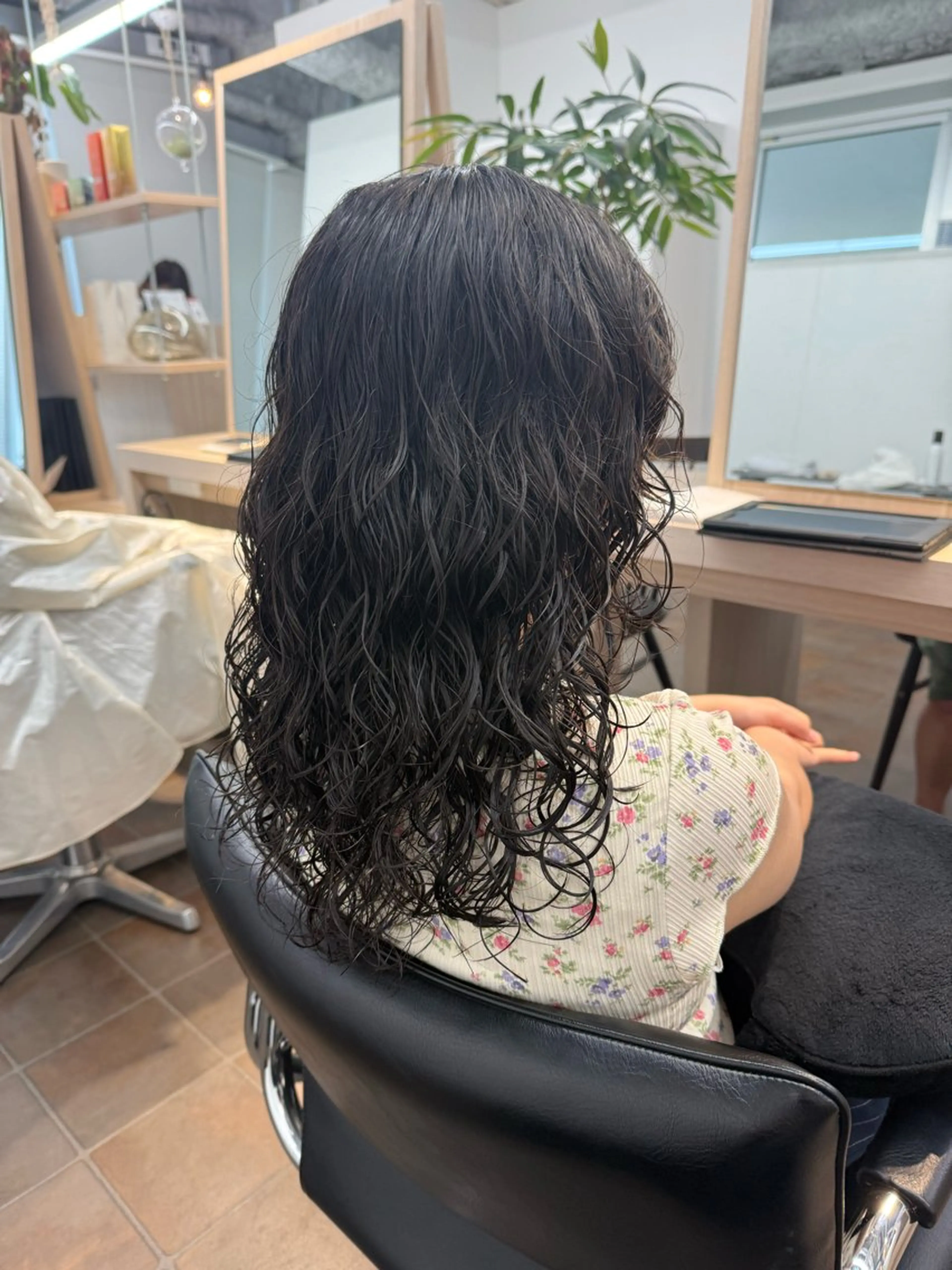 セミロング カット パーマ トリートメント miwa/ボブパーマ /モードボブのヘアスタイル