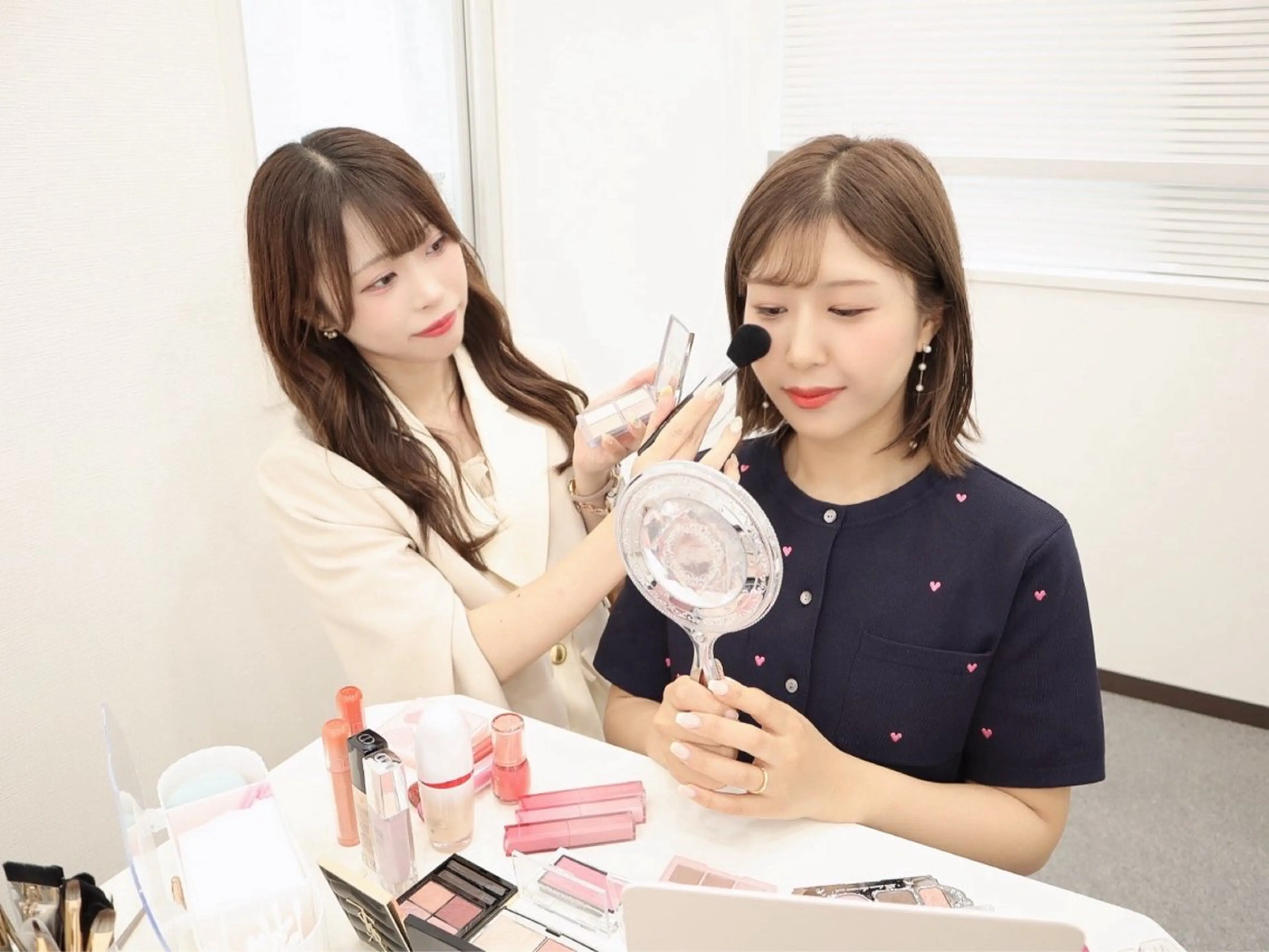 メイクアップの写真