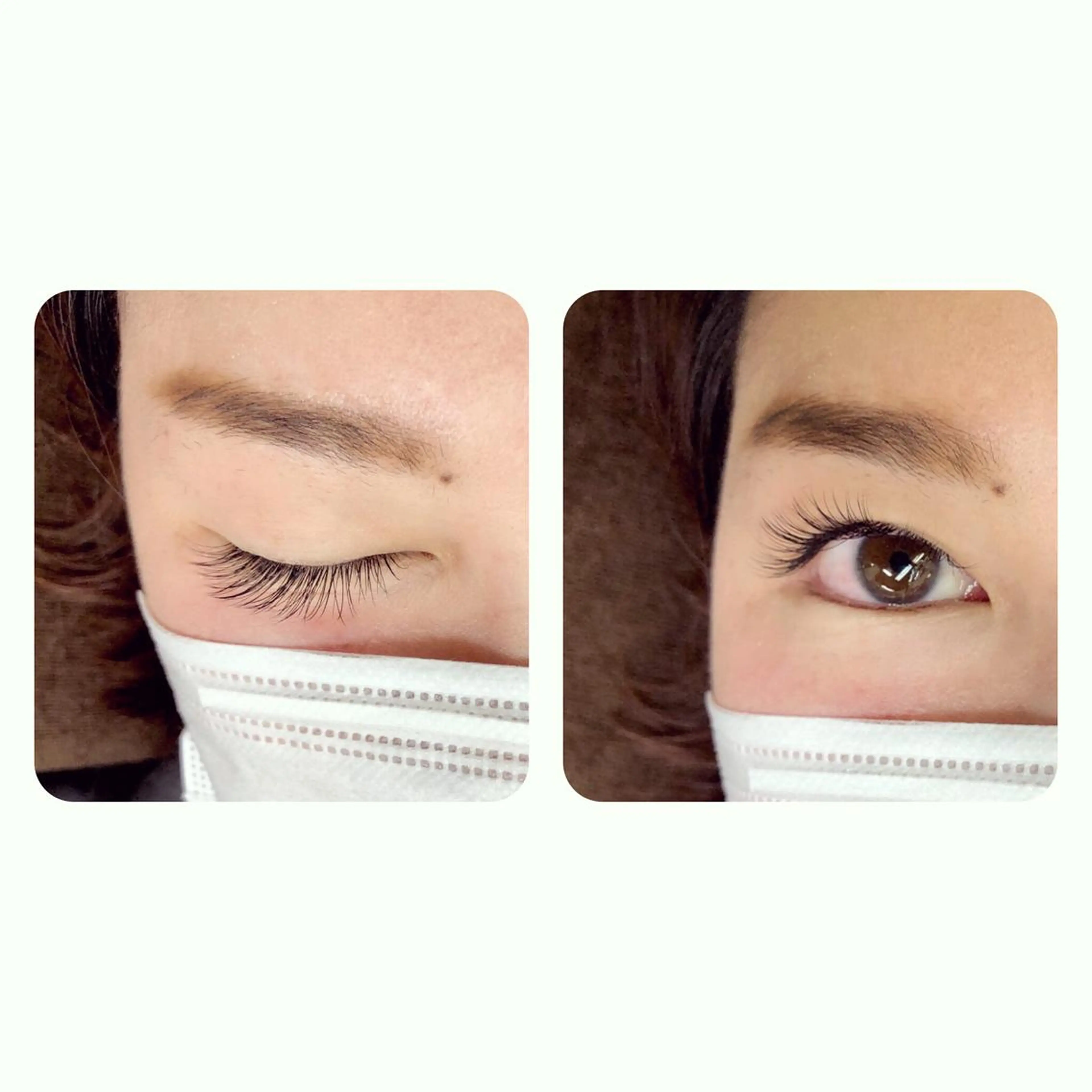 マツエク・マツパ Bカール Cカール Jカール ナチュラル ikeda midoriのマツエク・マツパデザイン