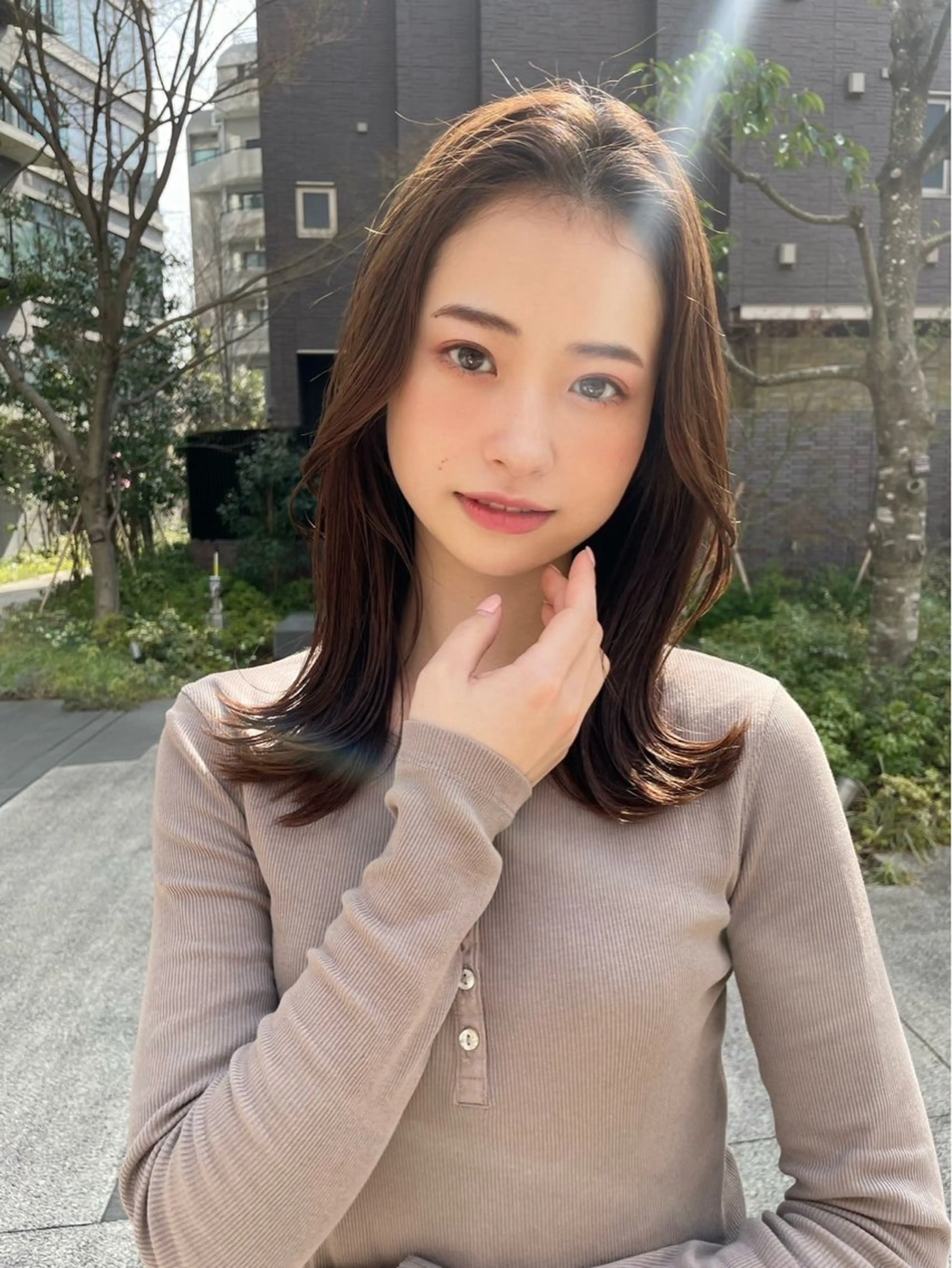 カラー ヘアカラー 石田 優斗のヘアスタイル