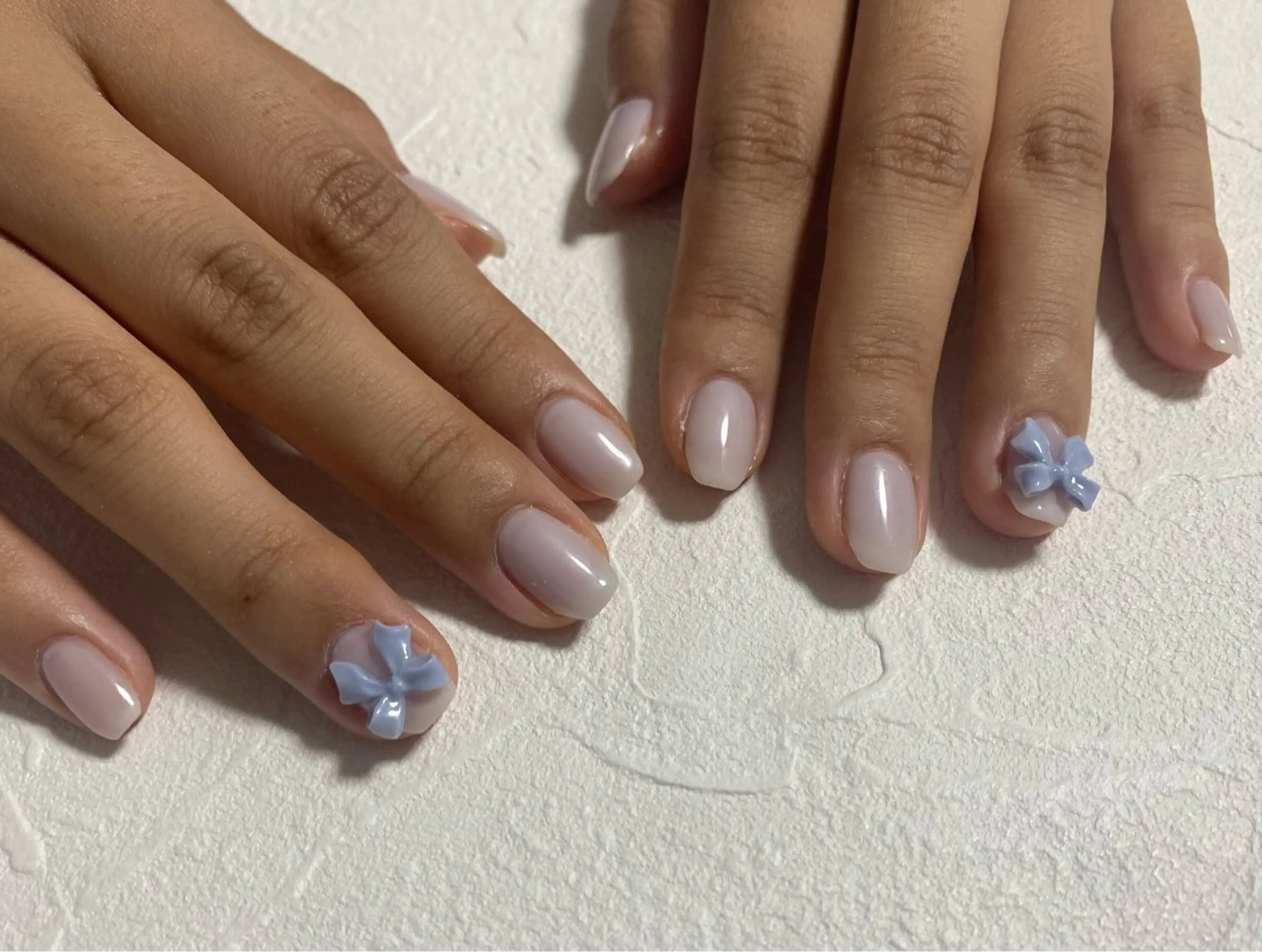 ネイル オーロラネイル フットネイル フレンチネイル ジェルネイル 韓国ネイル ハンドネイル kiki nail たまプラーザのネイルデザイン