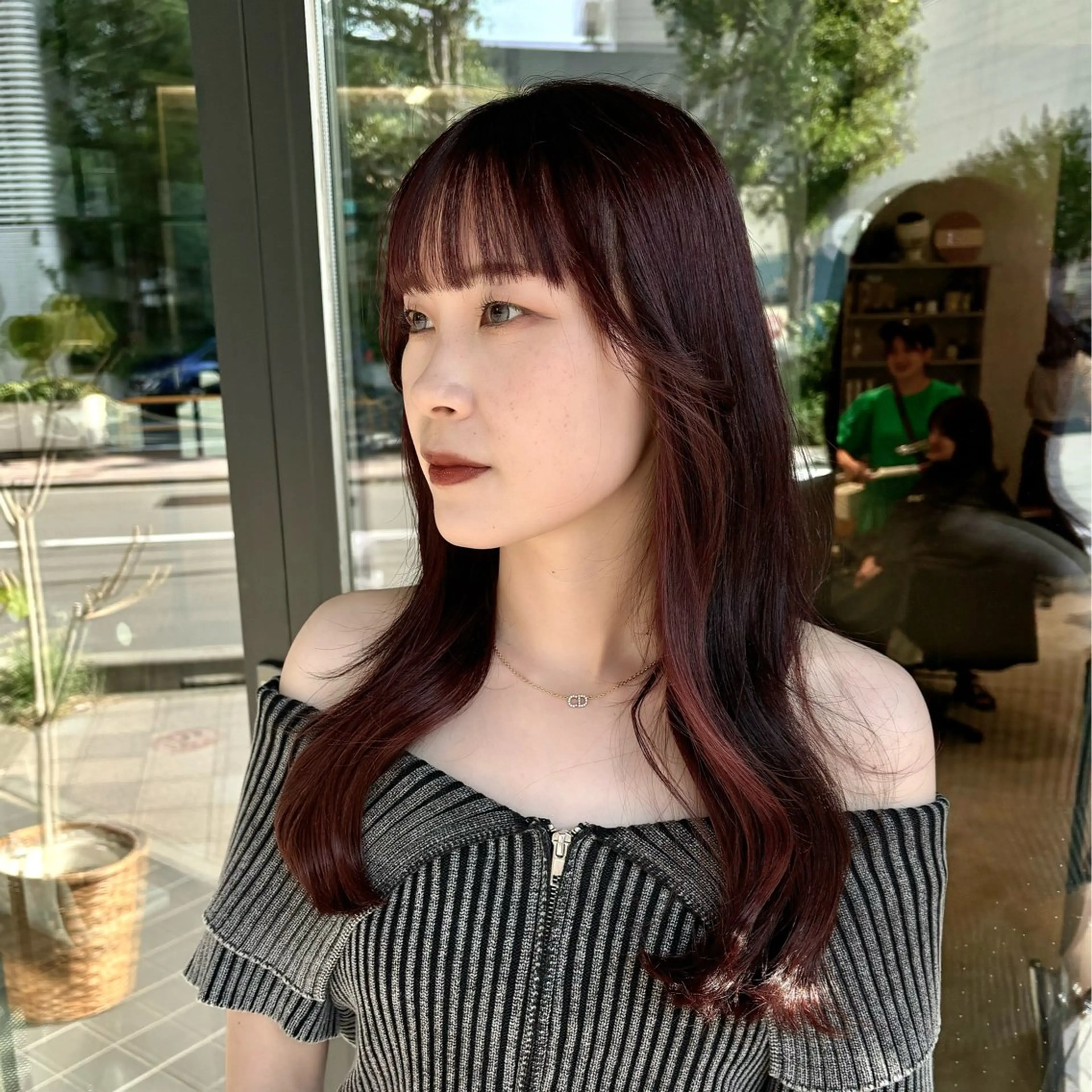 セミロング Natsuki/韓国 ボブ/レイヤーカットのヘアスタイル