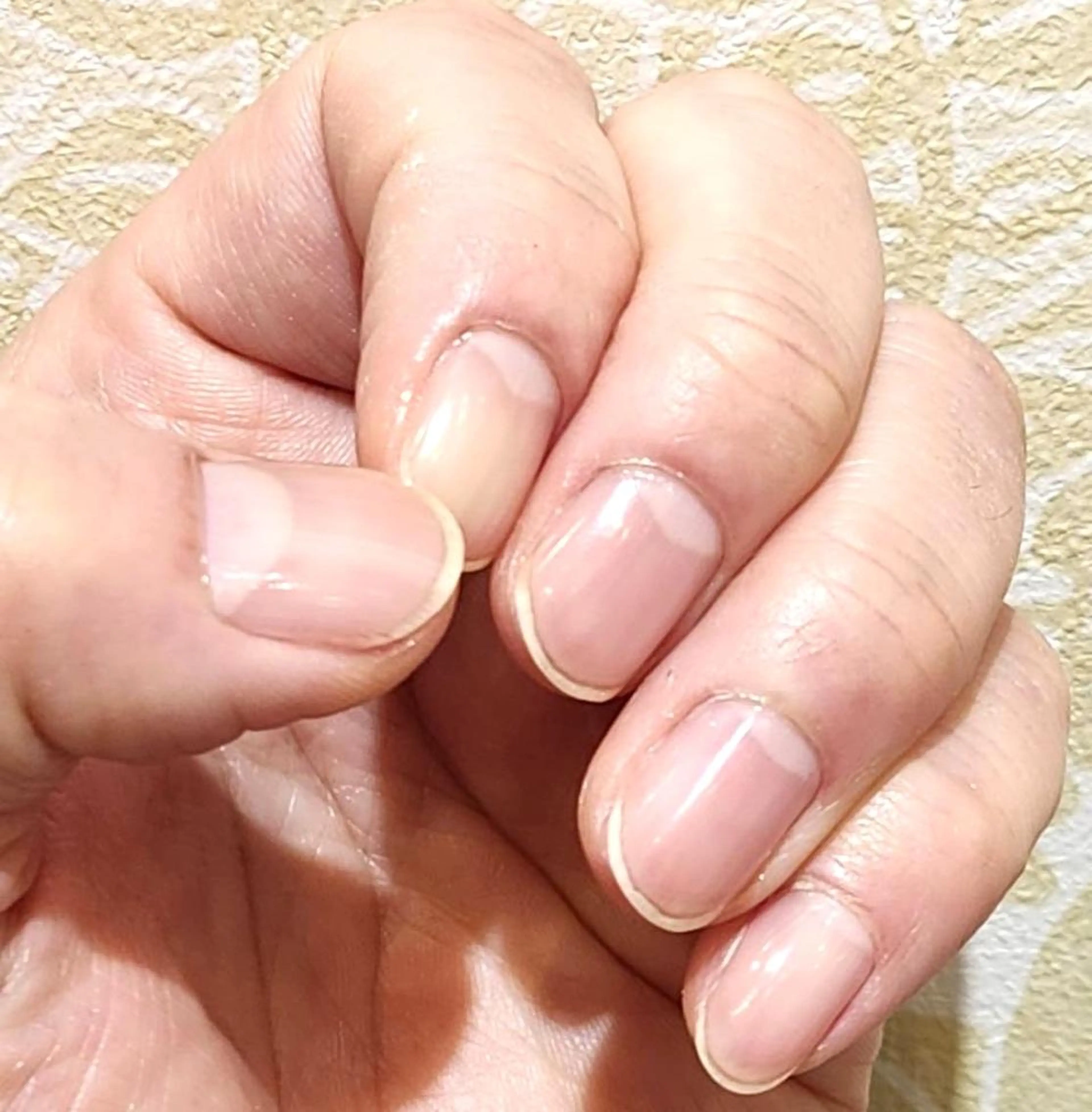 自爪うるつやコース(爪磨き&ドライケア)の写真