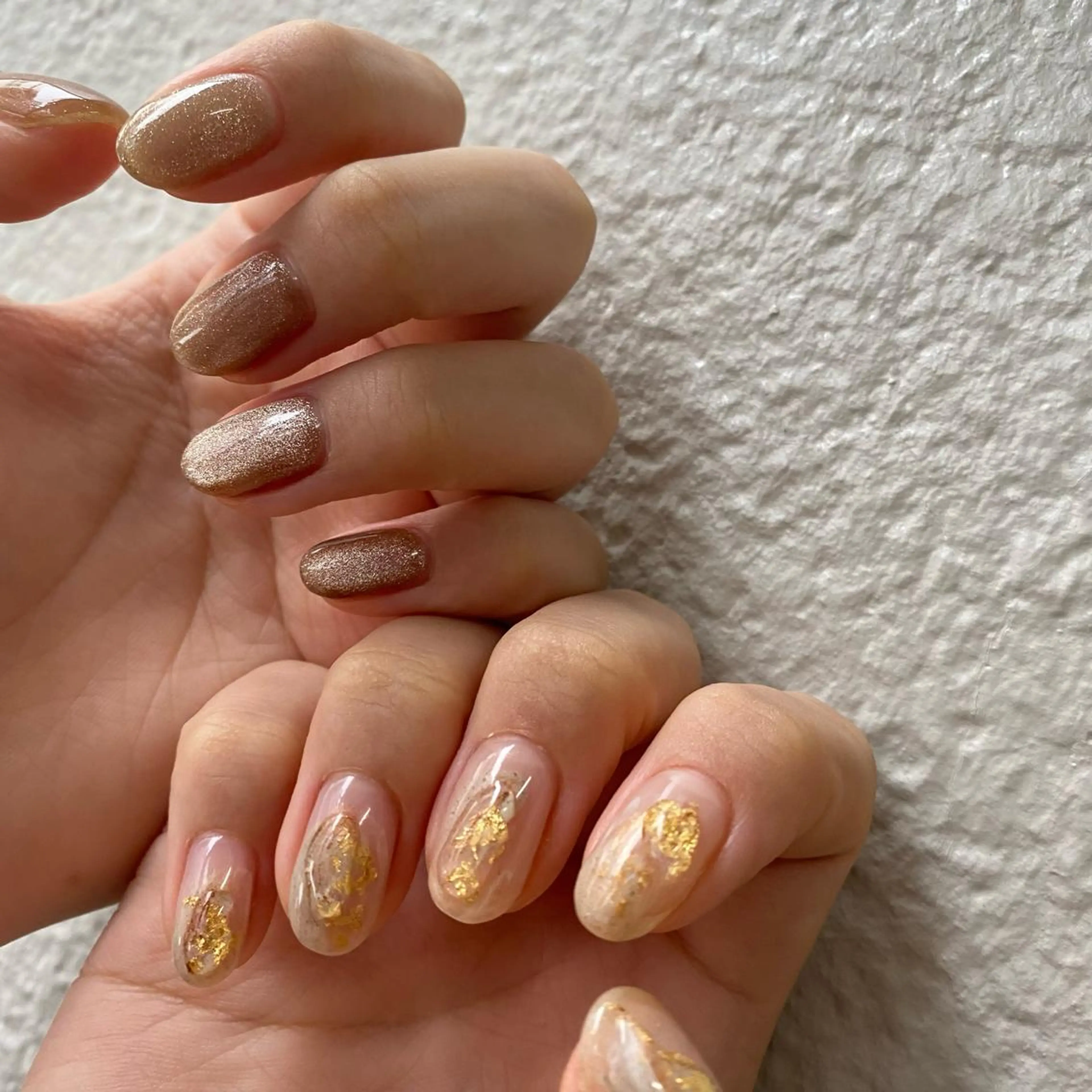 カラー ネイル scre as Etelのネイルデザイン