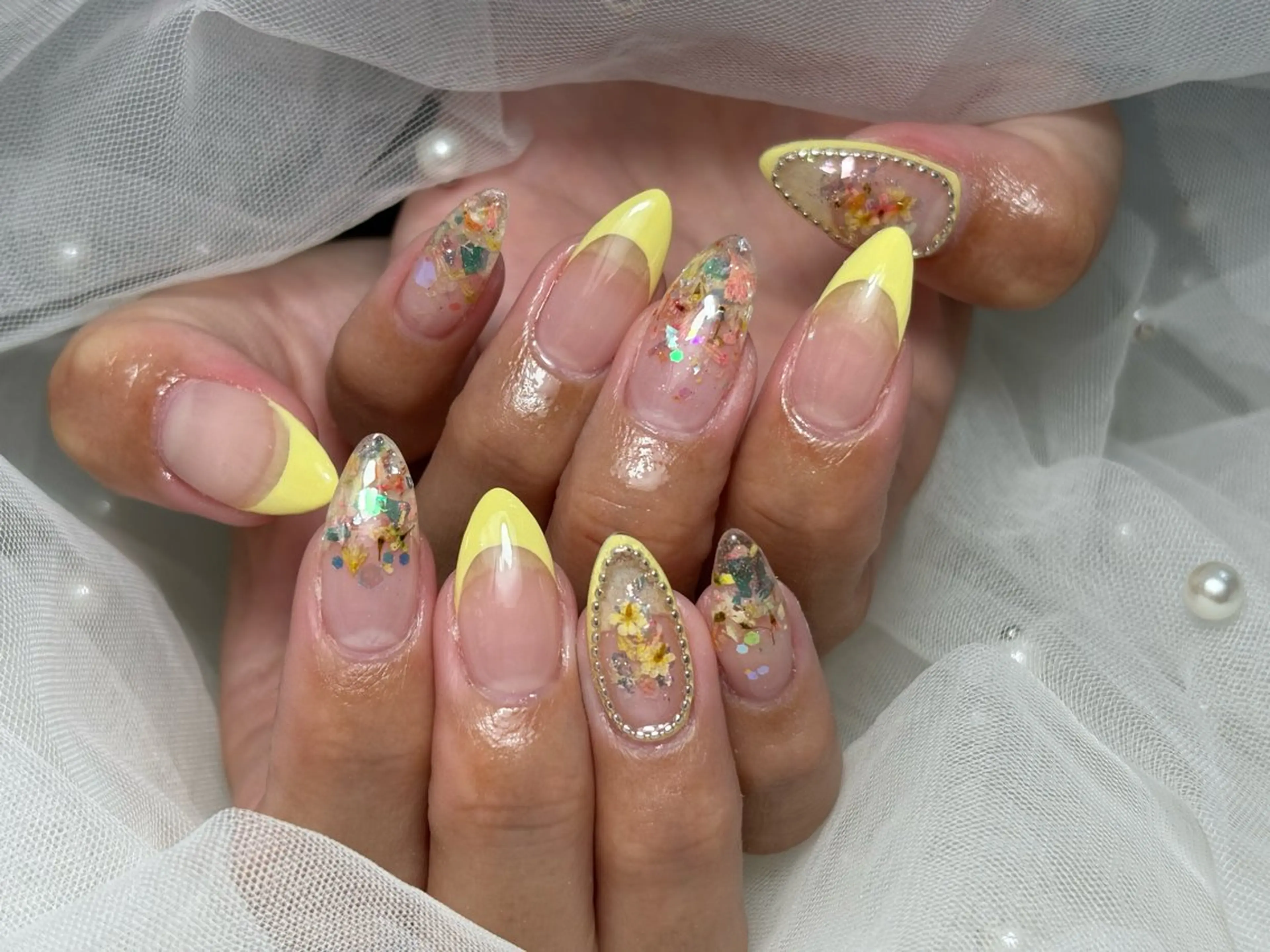 ネイル ハンドネイル フットネイル ✴︎ Delightのネイルデザイン