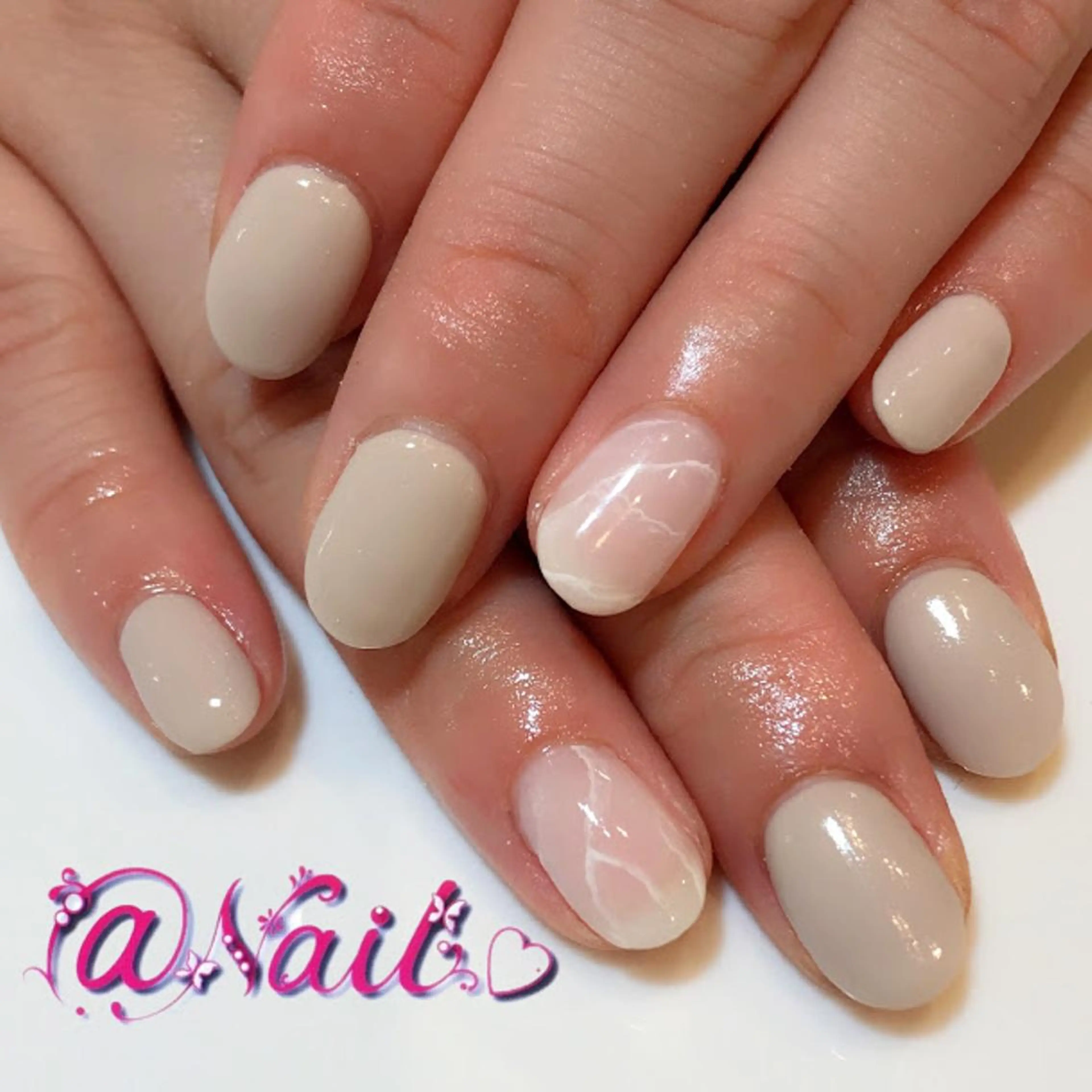 ネイル 小尾 栞のネイルデザイン