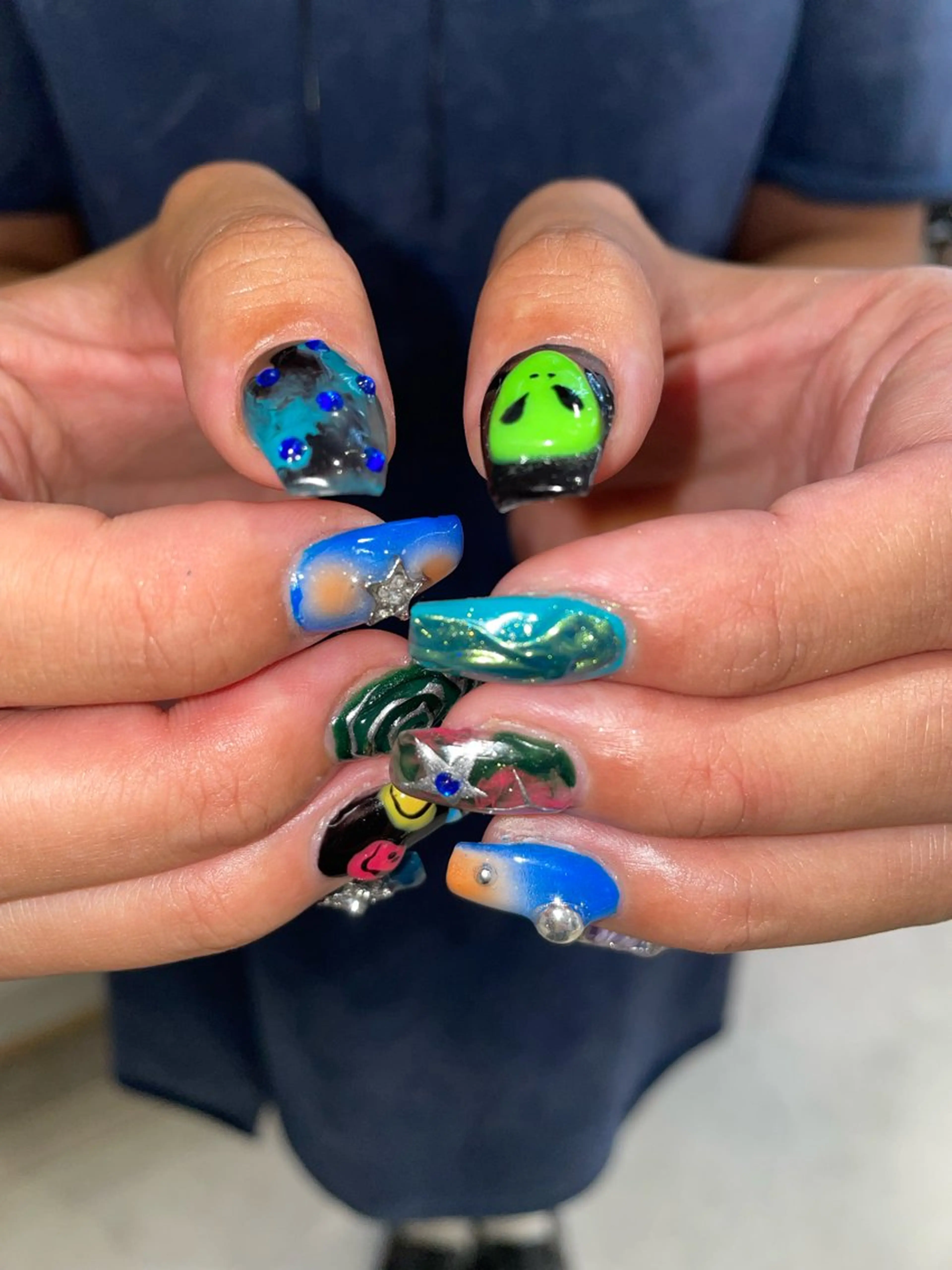 ネイル ハンドネイル hair&nail ☯️アイリ☯️のネイルデザイン