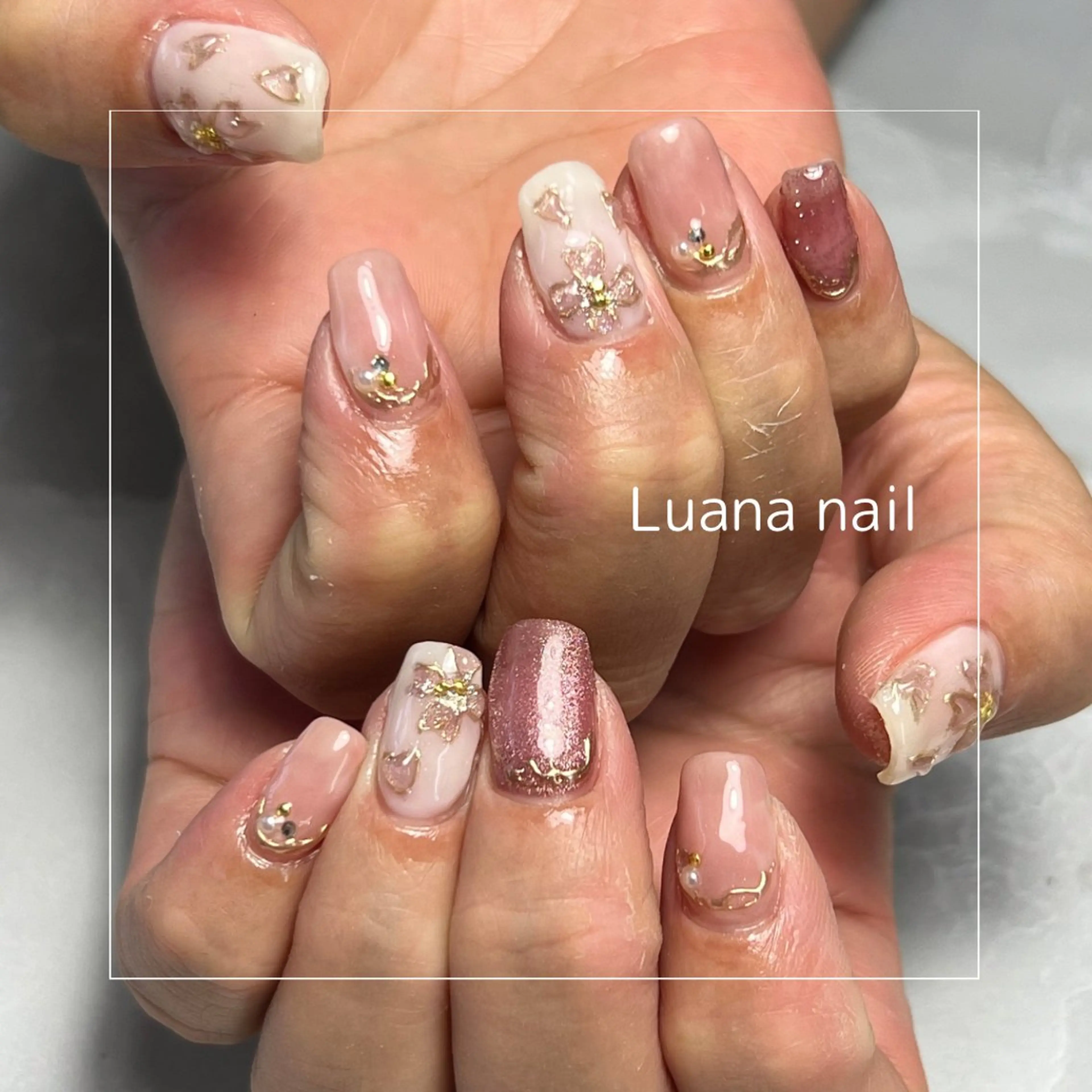 ネイル 持ち込み Luana nailのネイルデザイン