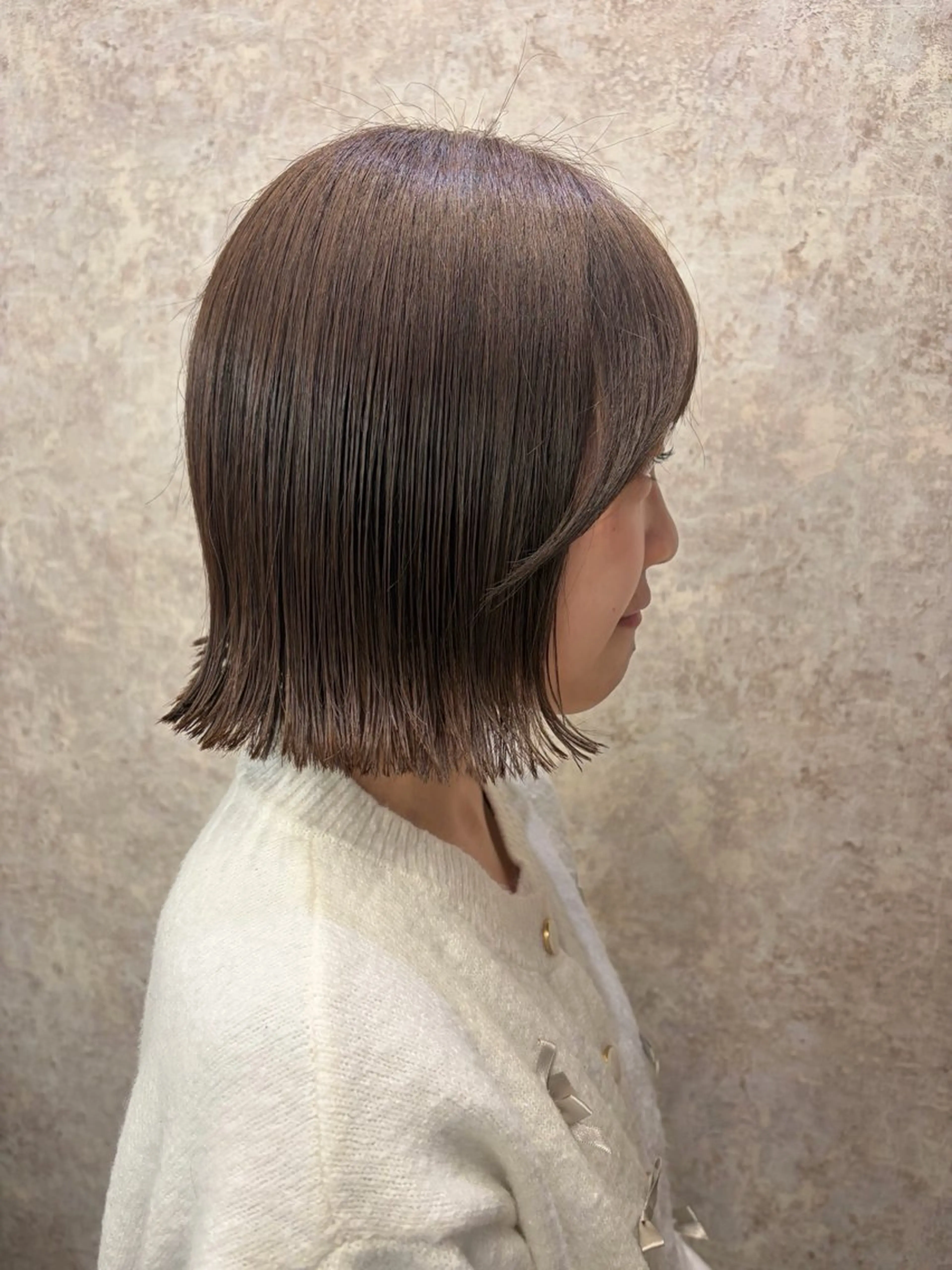 ミディアム カラー カット ヘアカラー naf ふせのヘアスタイル