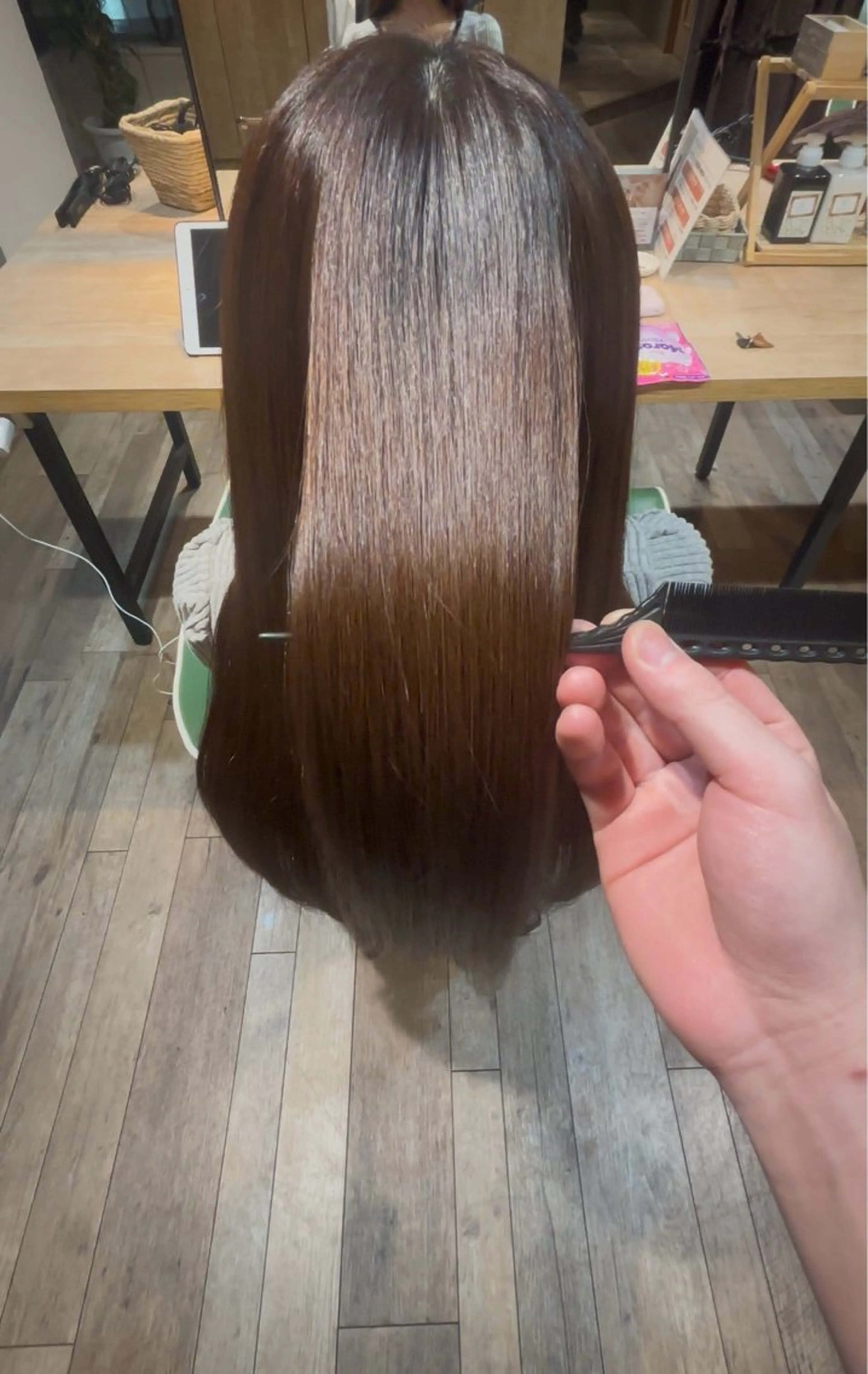 ロング トリートメント 渡邊 陽大のヘアスタイル