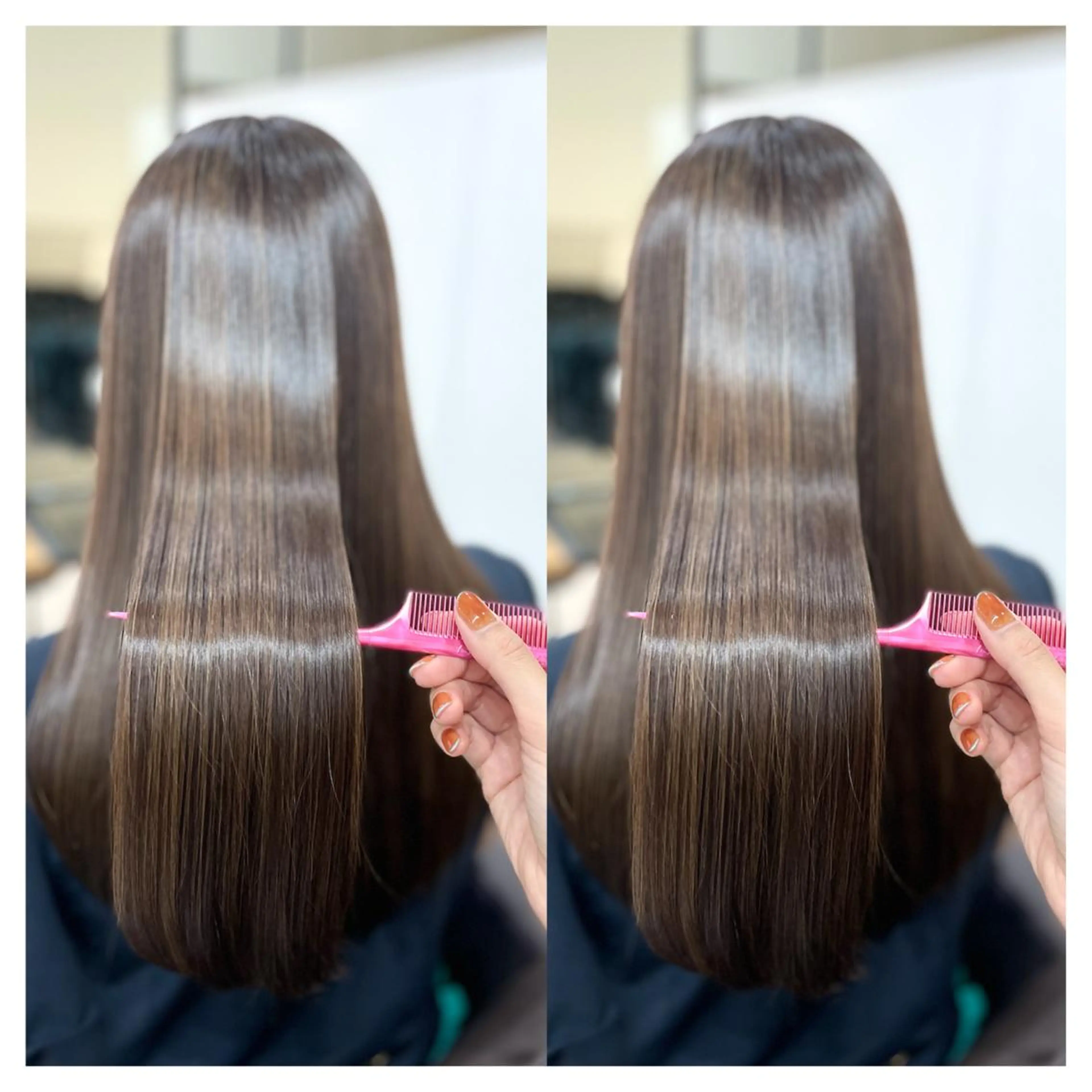 ロング カラー ヘアカラー トリートメント 村山 茉衣のヘアスタイル