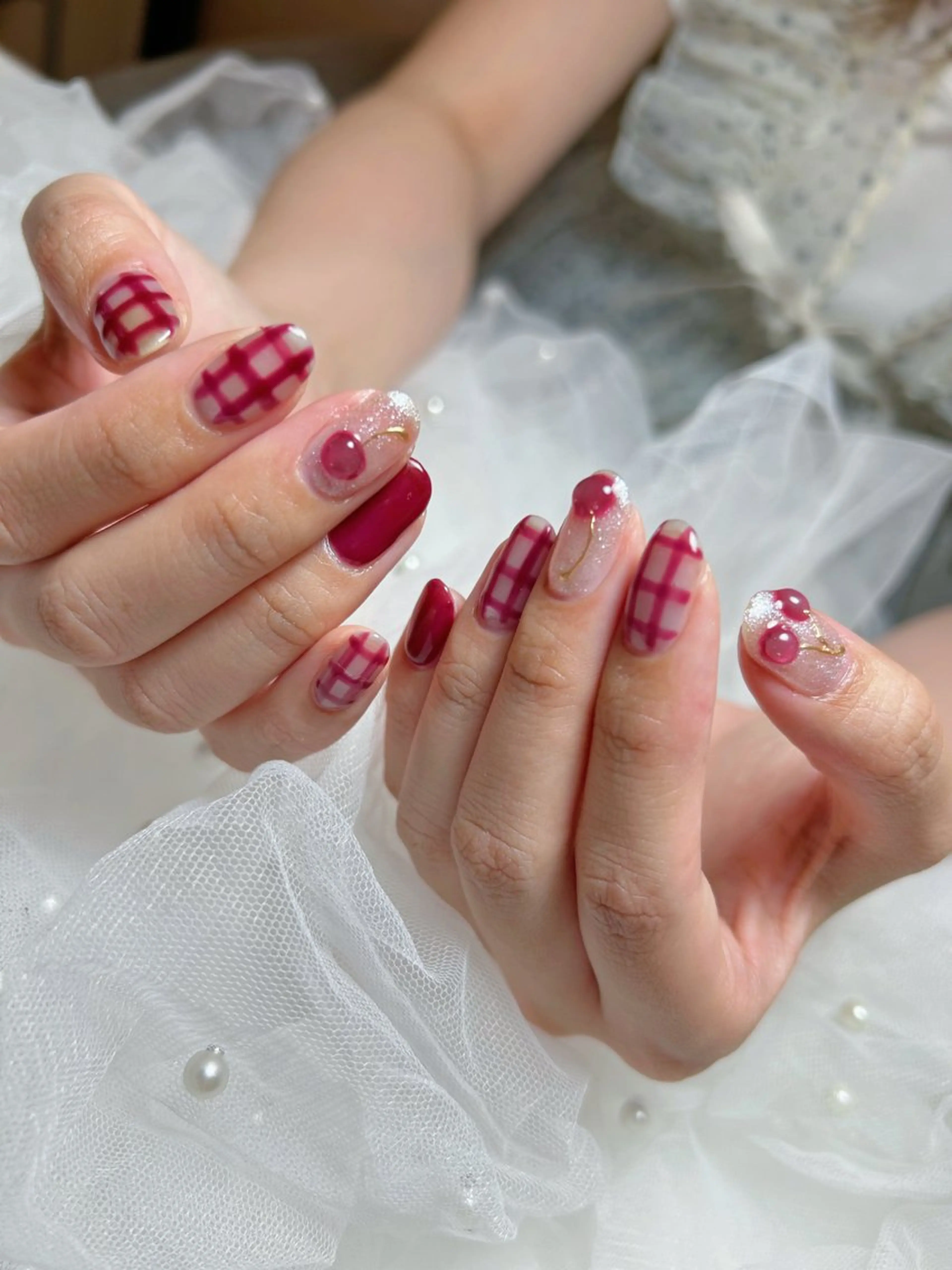 ネイル takara nail所属・takara射水高岡 マグネット韓国ポップのネイルデザイン