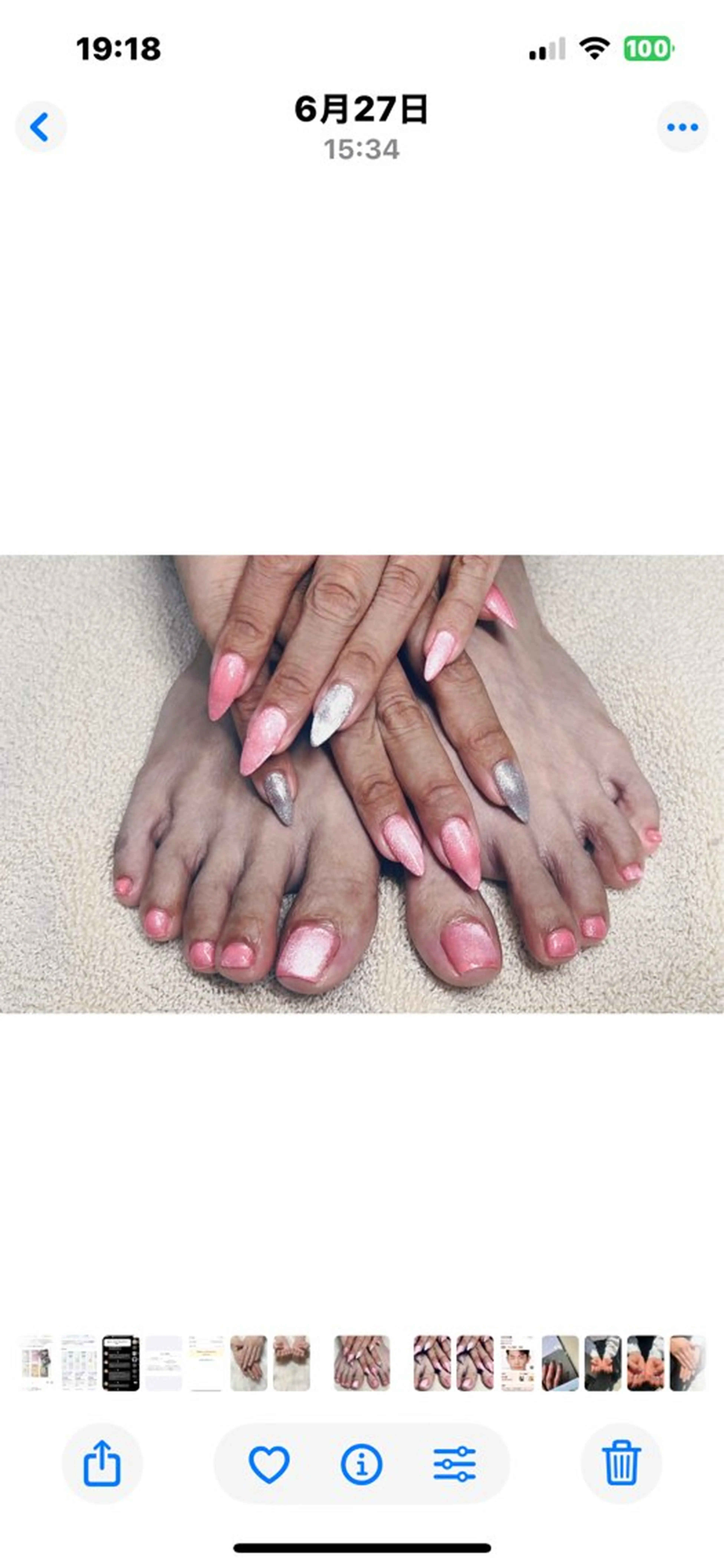 ネイル マグネットネイル kudo ikueのネイルデザイン