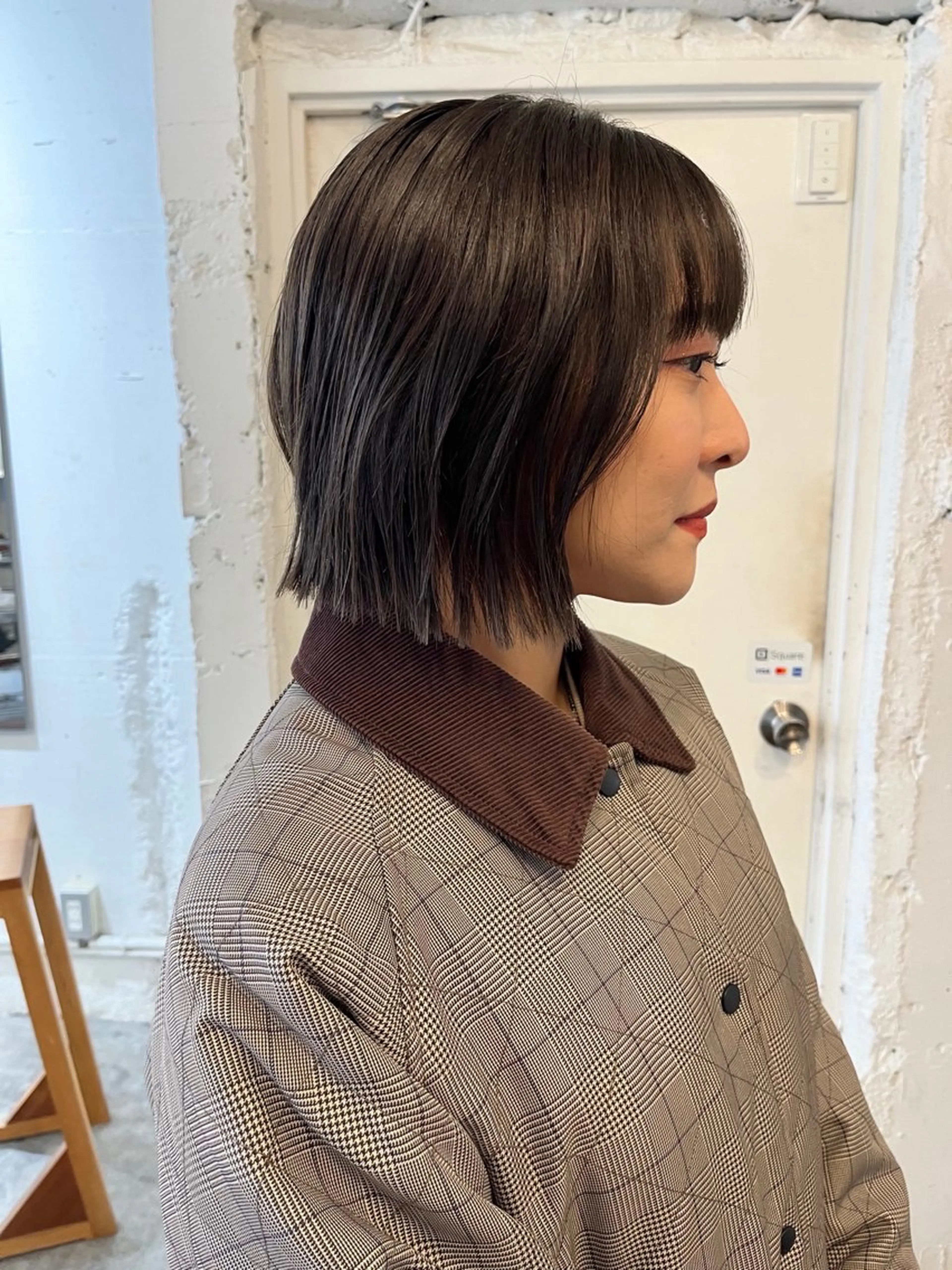 ショート カラー パーマ カット トリートメント ✴︎UNU ✴︎モエカのヘアスタイル