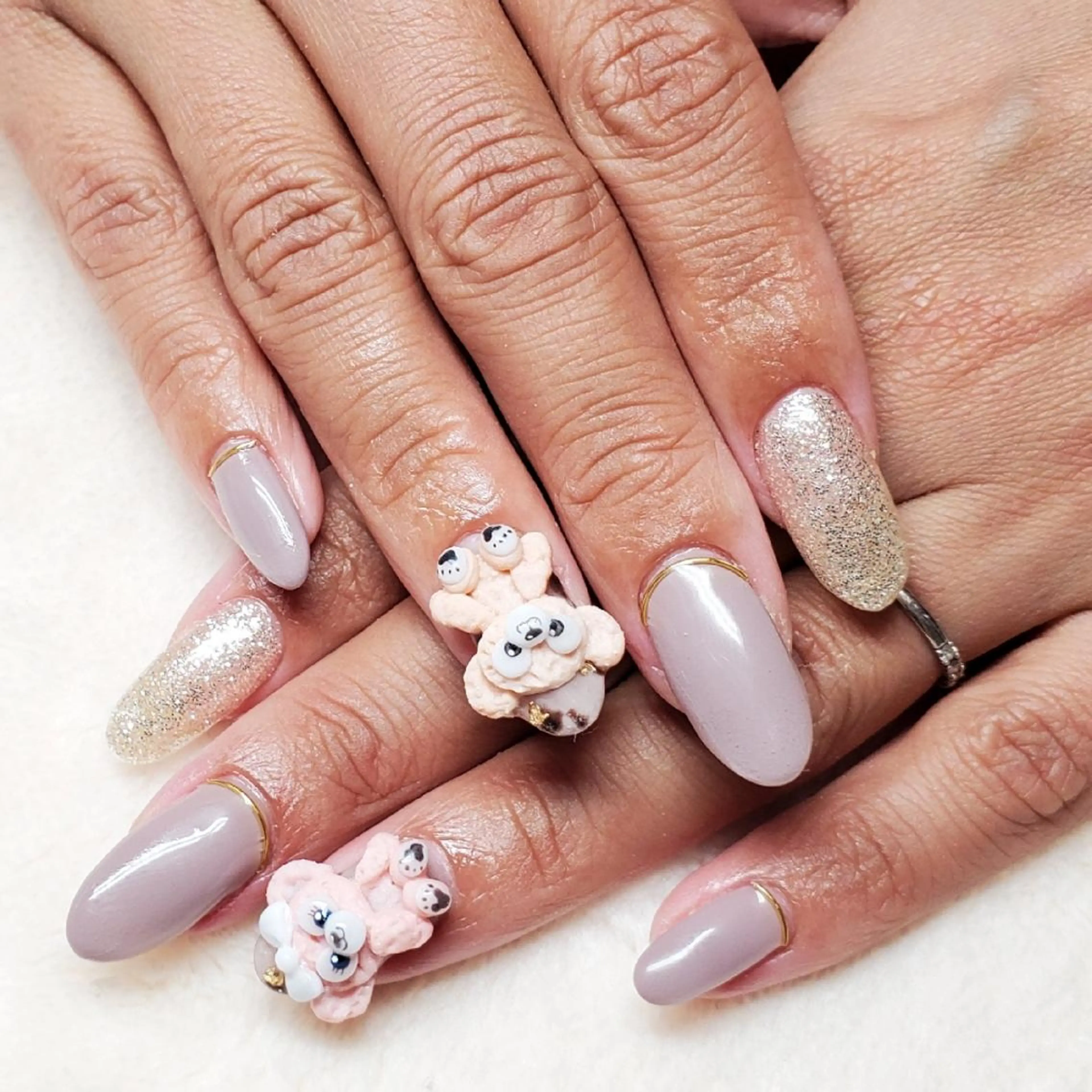 ネイル アートネイル ジェルネイル おで@ oderi_nailのネイルデザイン