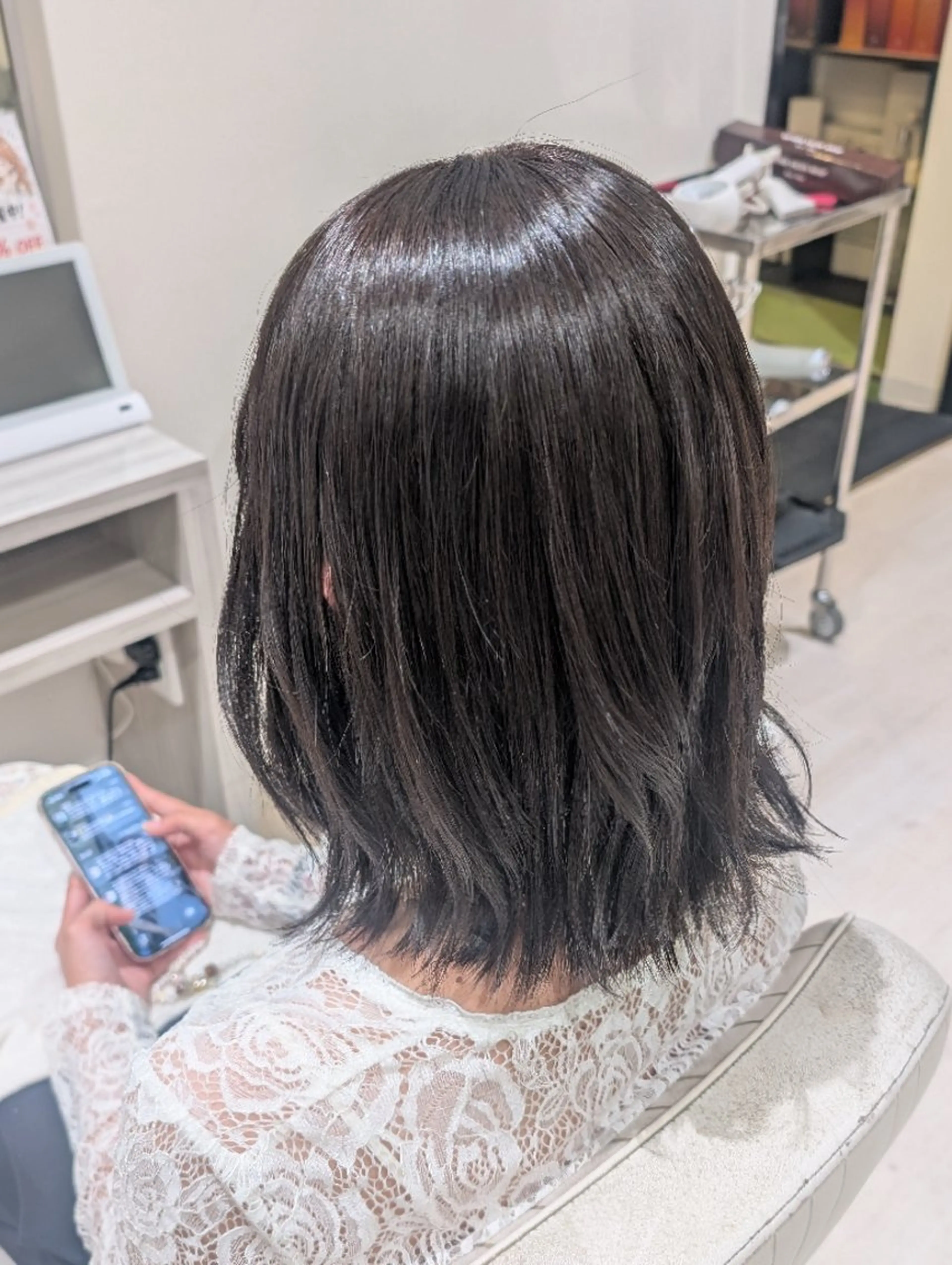 カラー ミディアム ブリーチ ダブルカラー ブリーチなしカラー 田端みおと🐱 SoZoBridgeのヘアスタイル