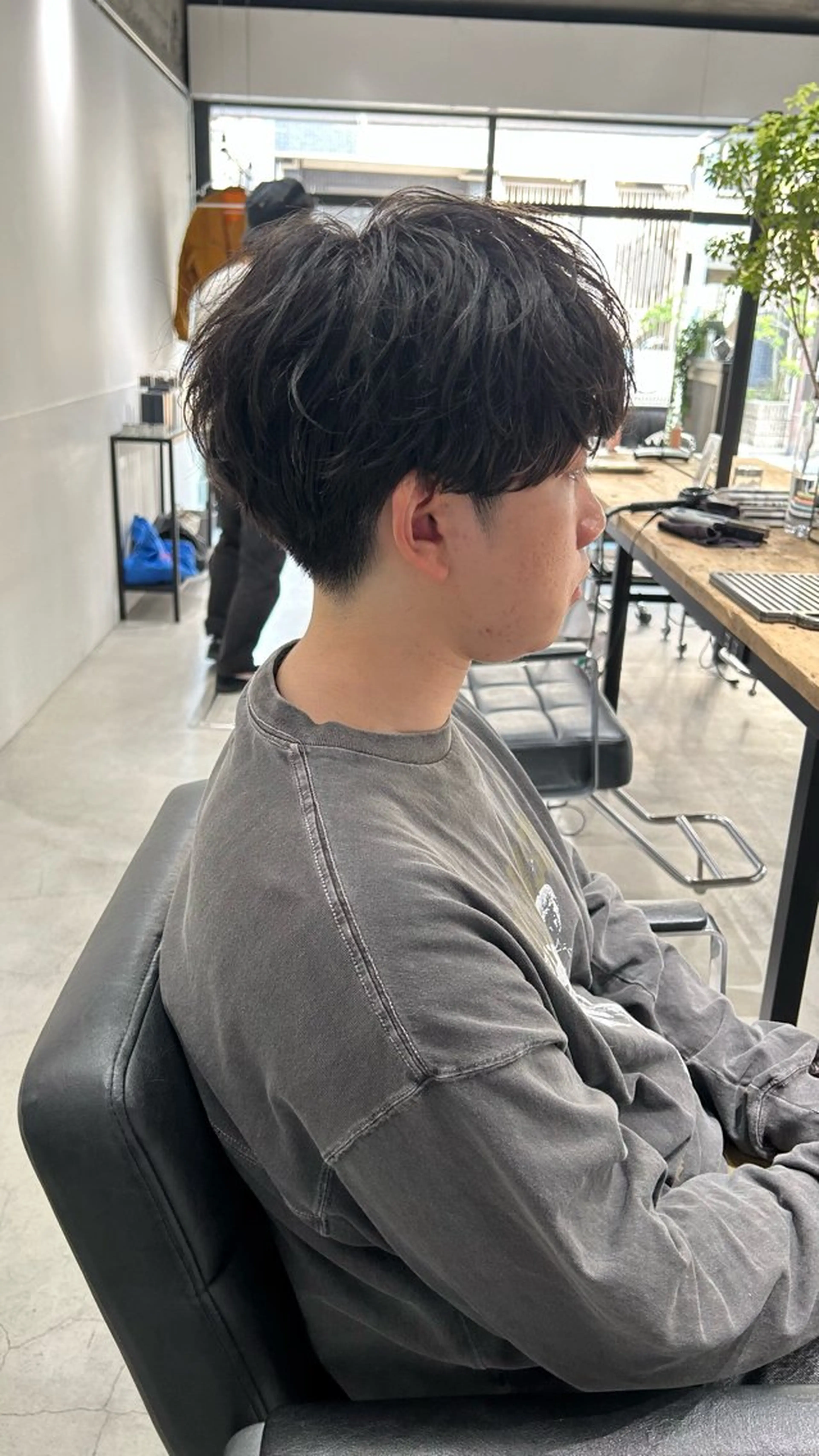 ショート パーマ メンズ fifth/メンズ パーマ/川﨑泰就のヘアスタイル