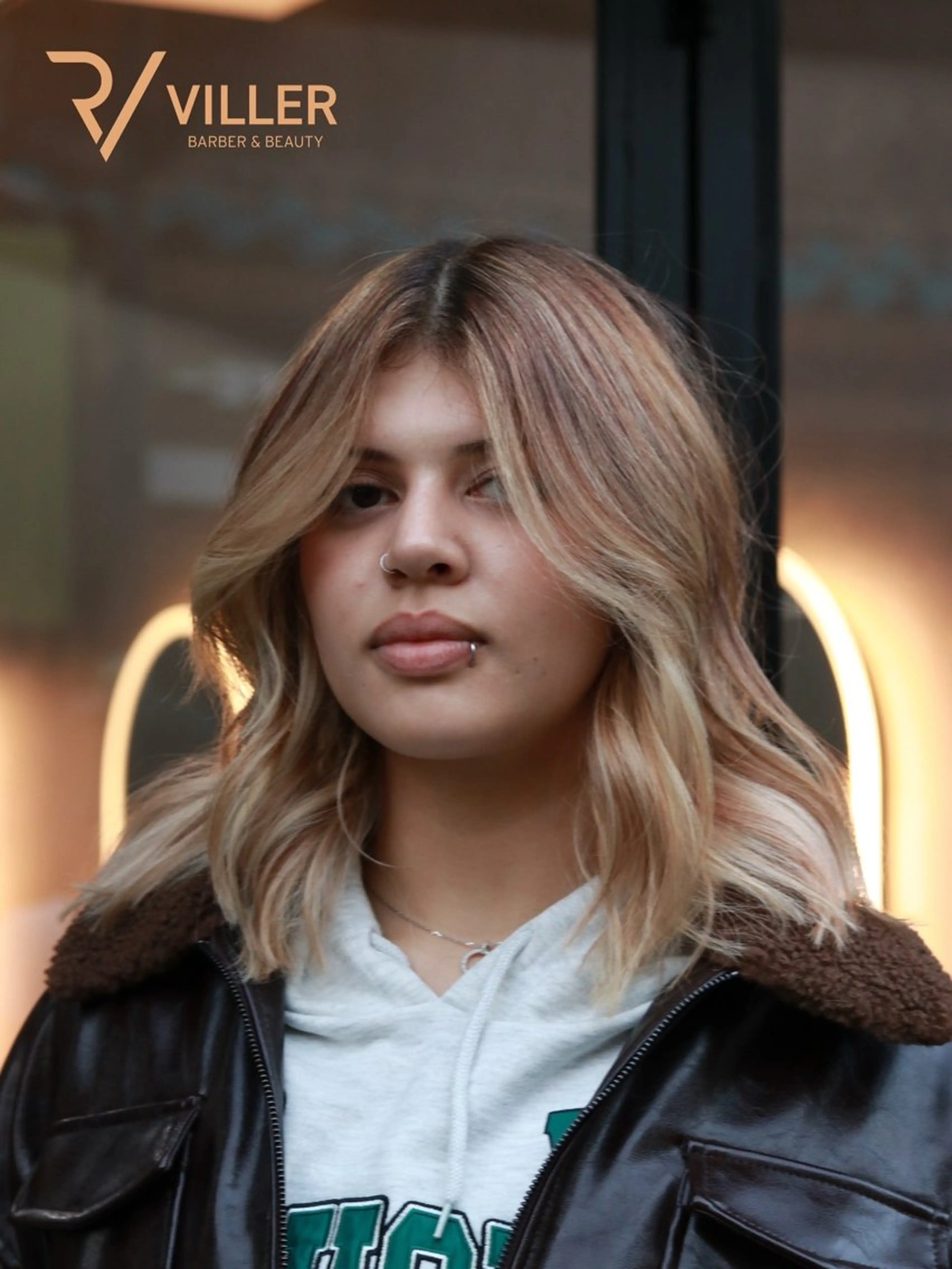 ヘアカラー VR  Barber & Beauty所属・ロドリゲス ビレルのヘアスタイル