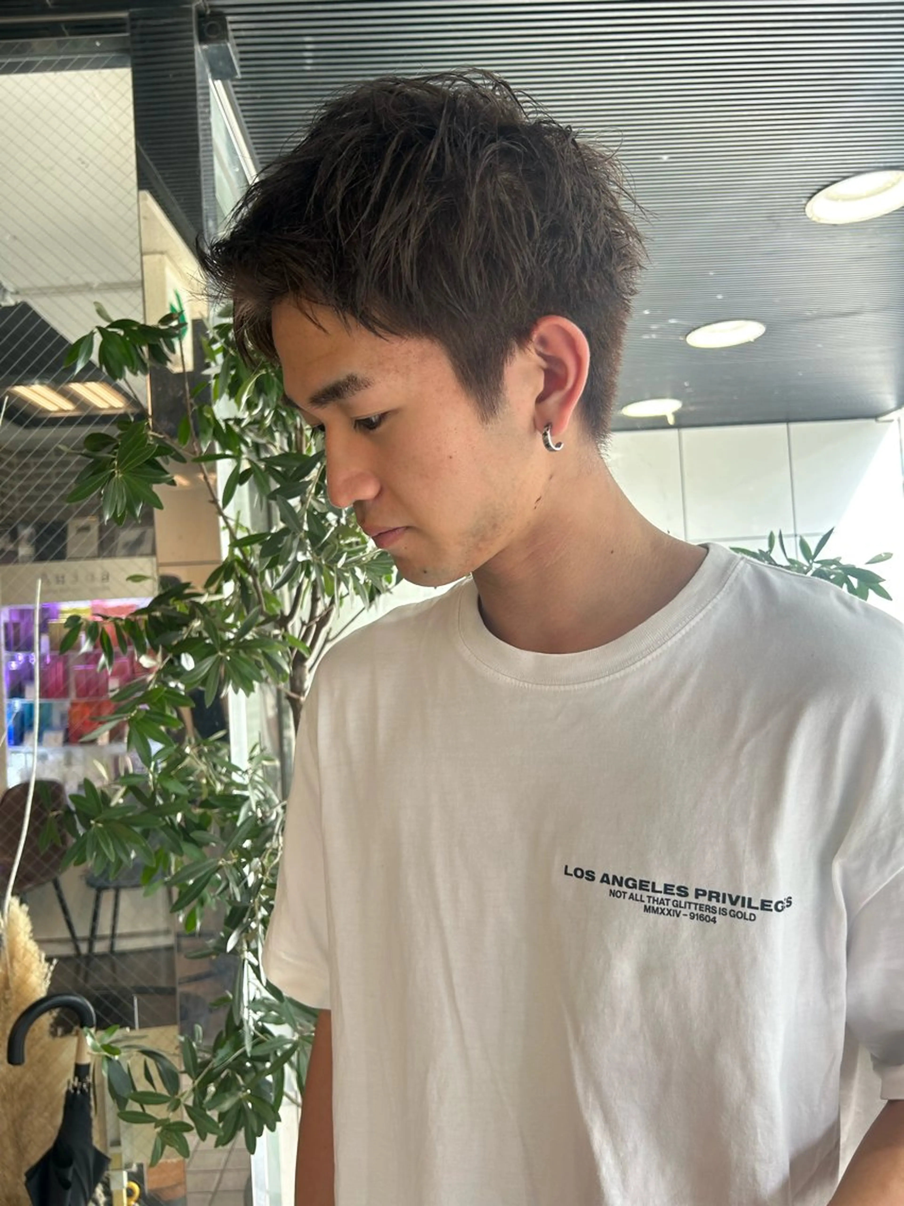 ショート 韓国風カラー 学生 髪質改善 韓国風ヘア トリートメント メンズスタイル Hitomi🐶のヘアスタイル