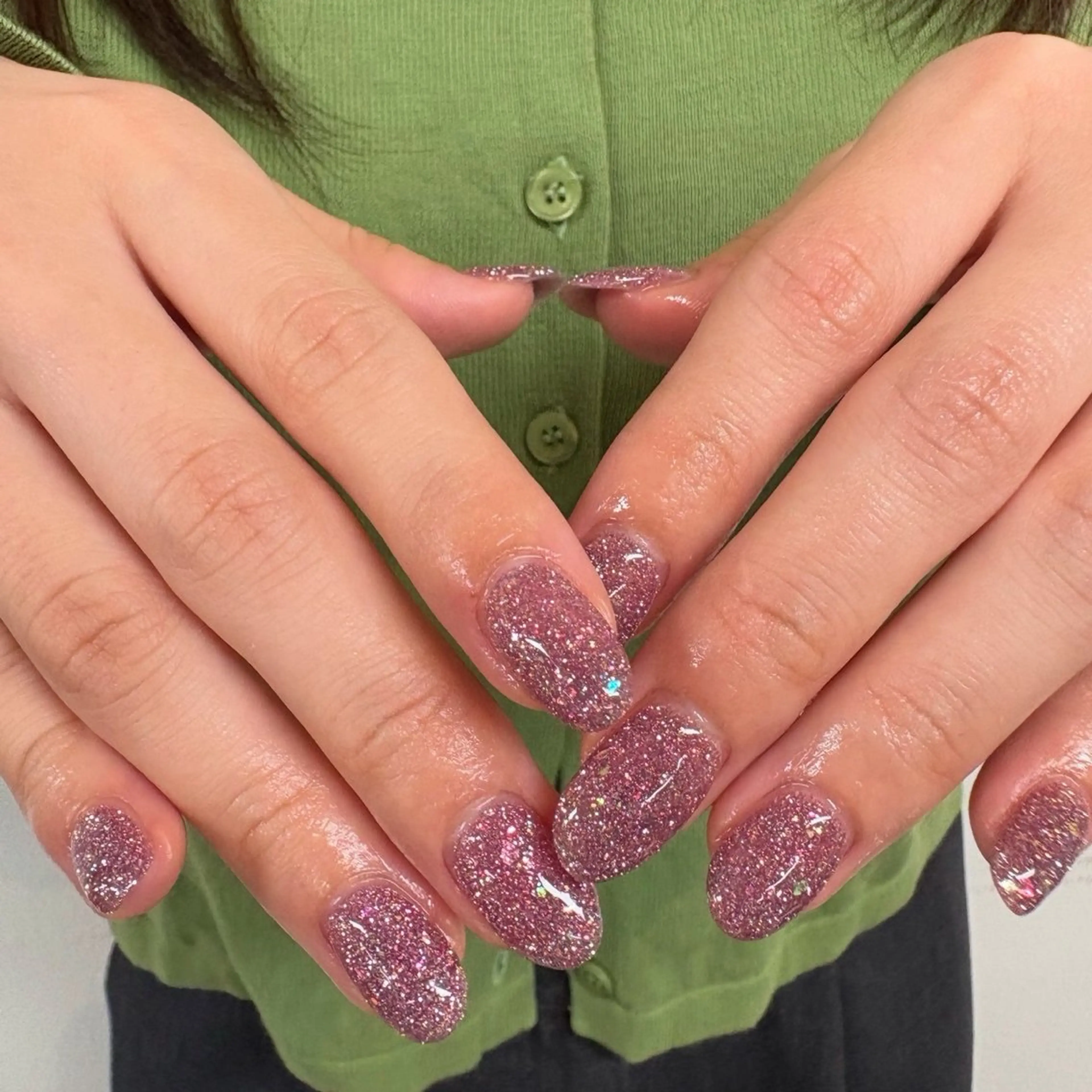 ネイル フラッシュネイル ラメ(グリッター) ワンカラーネイル premiere 錦糸町マルイのネイルデザイン