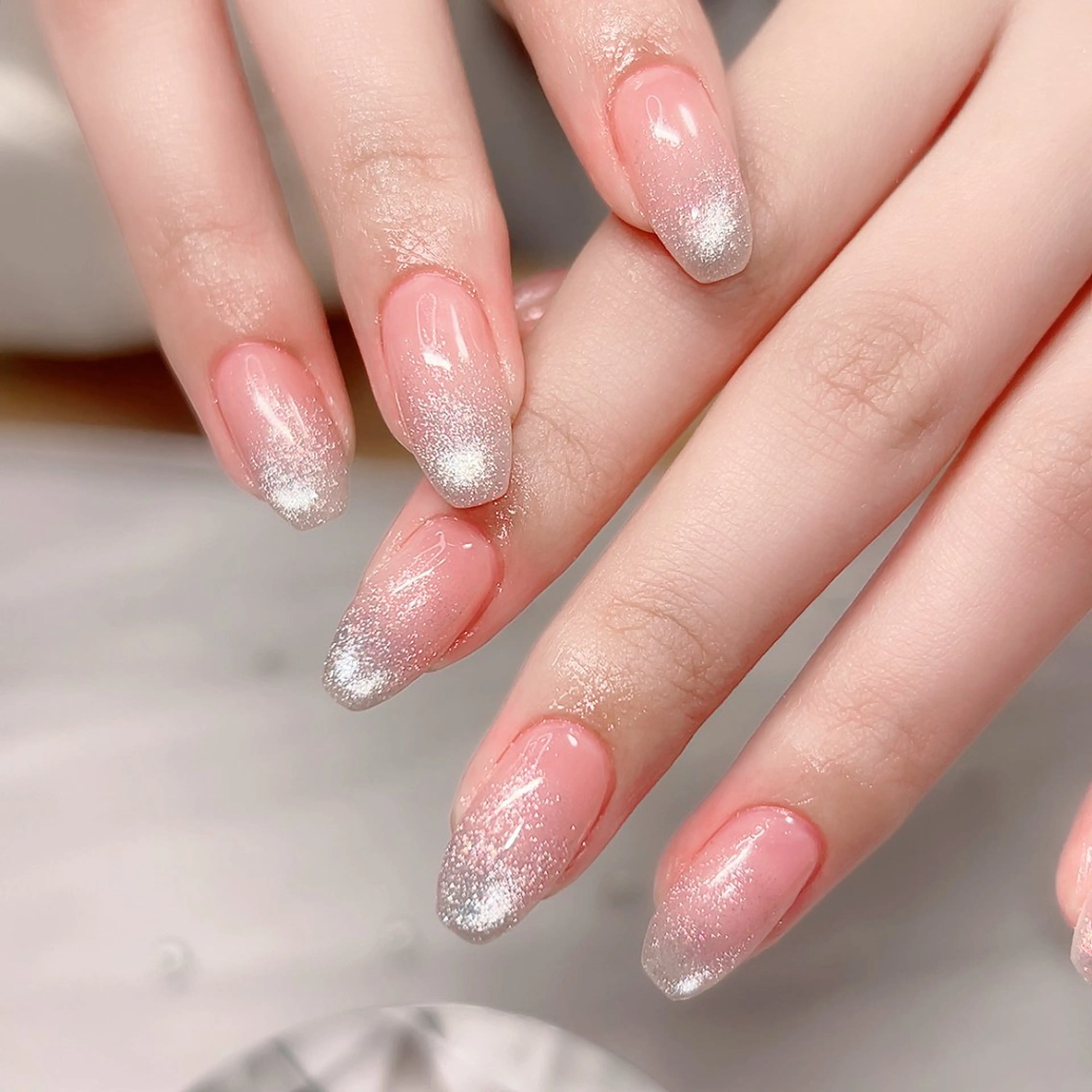 ネイル マグネットネイル オフィスネイル ハンドネイル Cute Tips nailのネイルデザイン