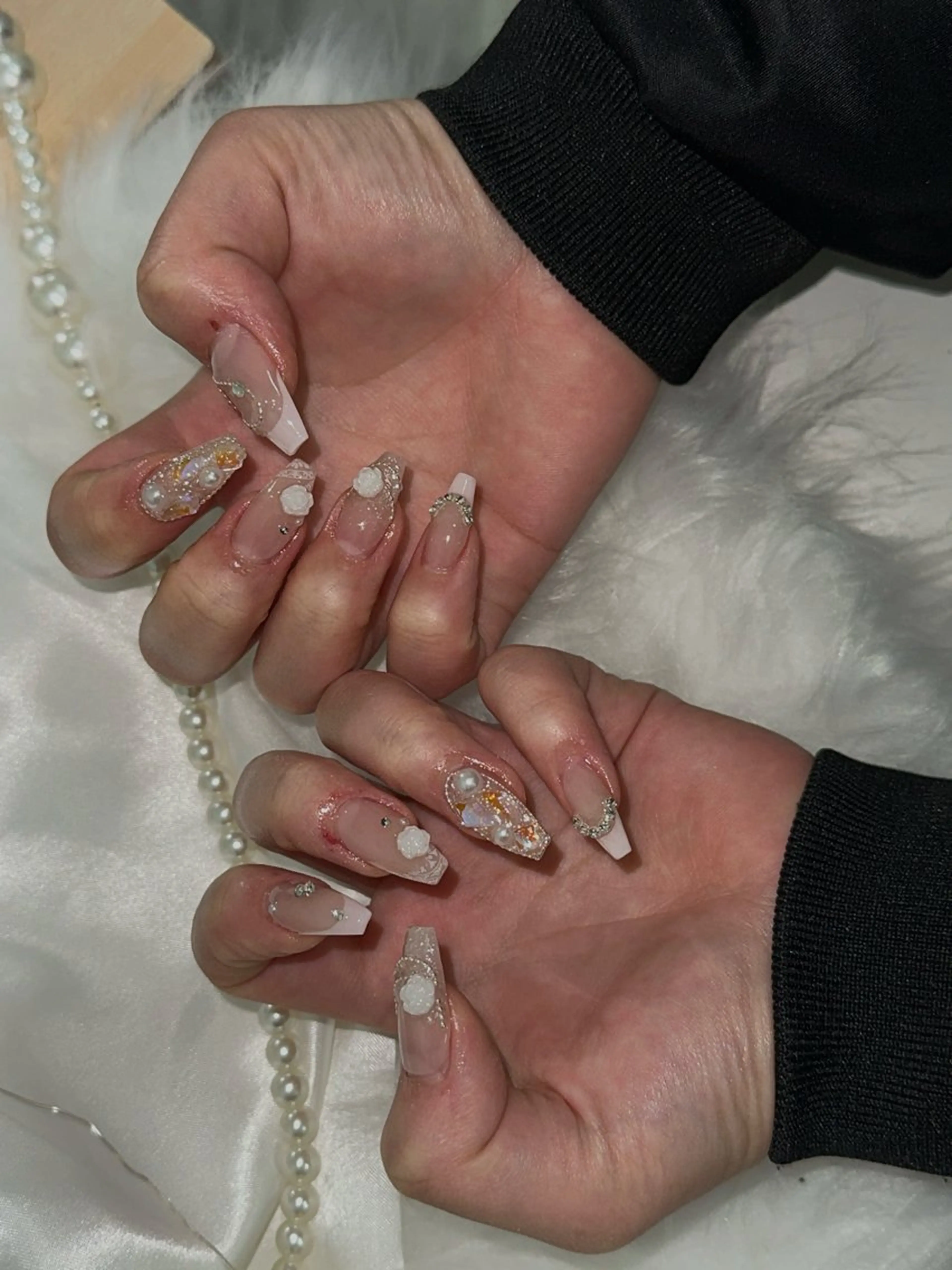 ネイル アートネイル スカルプネイル Nailsalon SKiのネイルデザイン