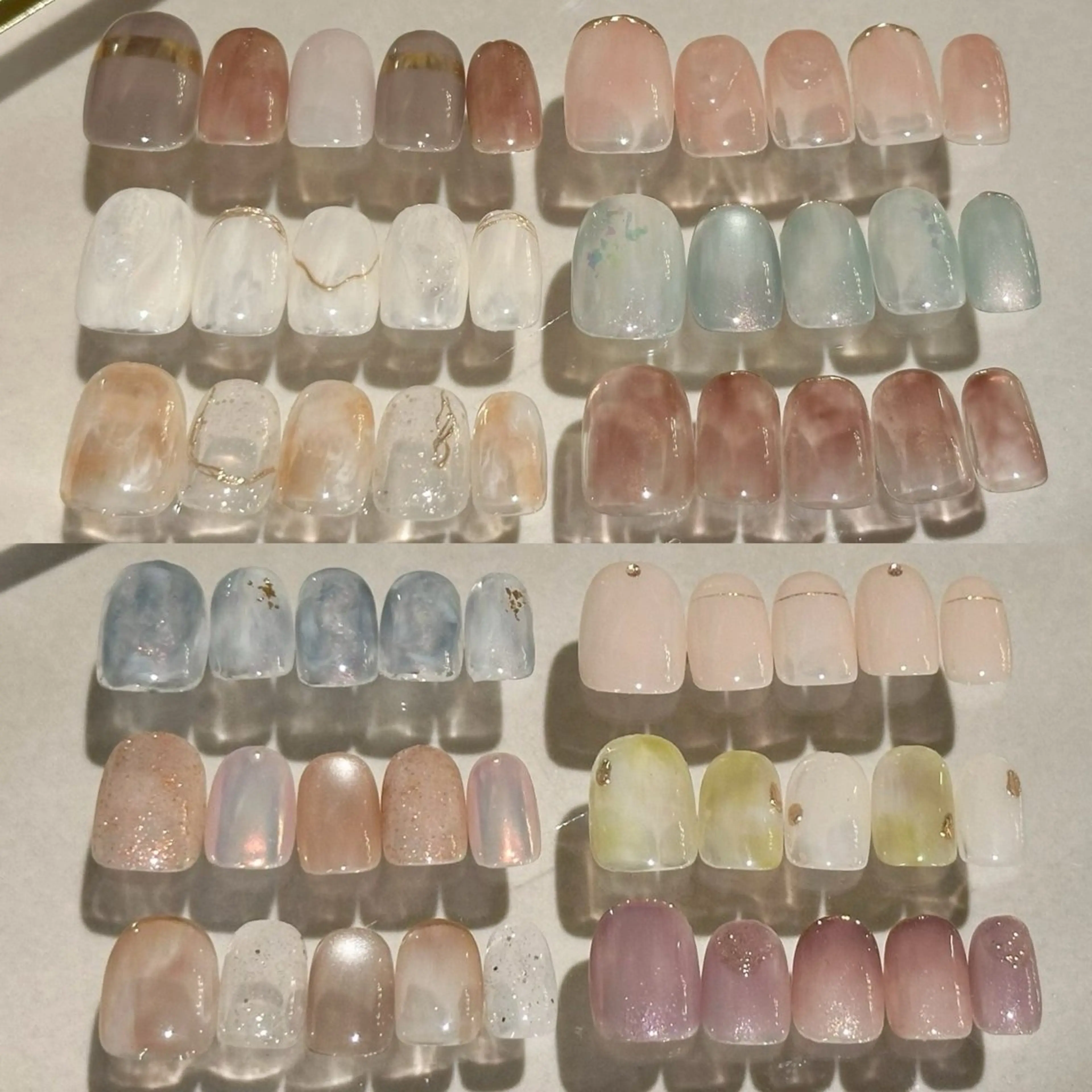 ネイル ニュアンスネイル Cachette miyukiのネイルデザイン