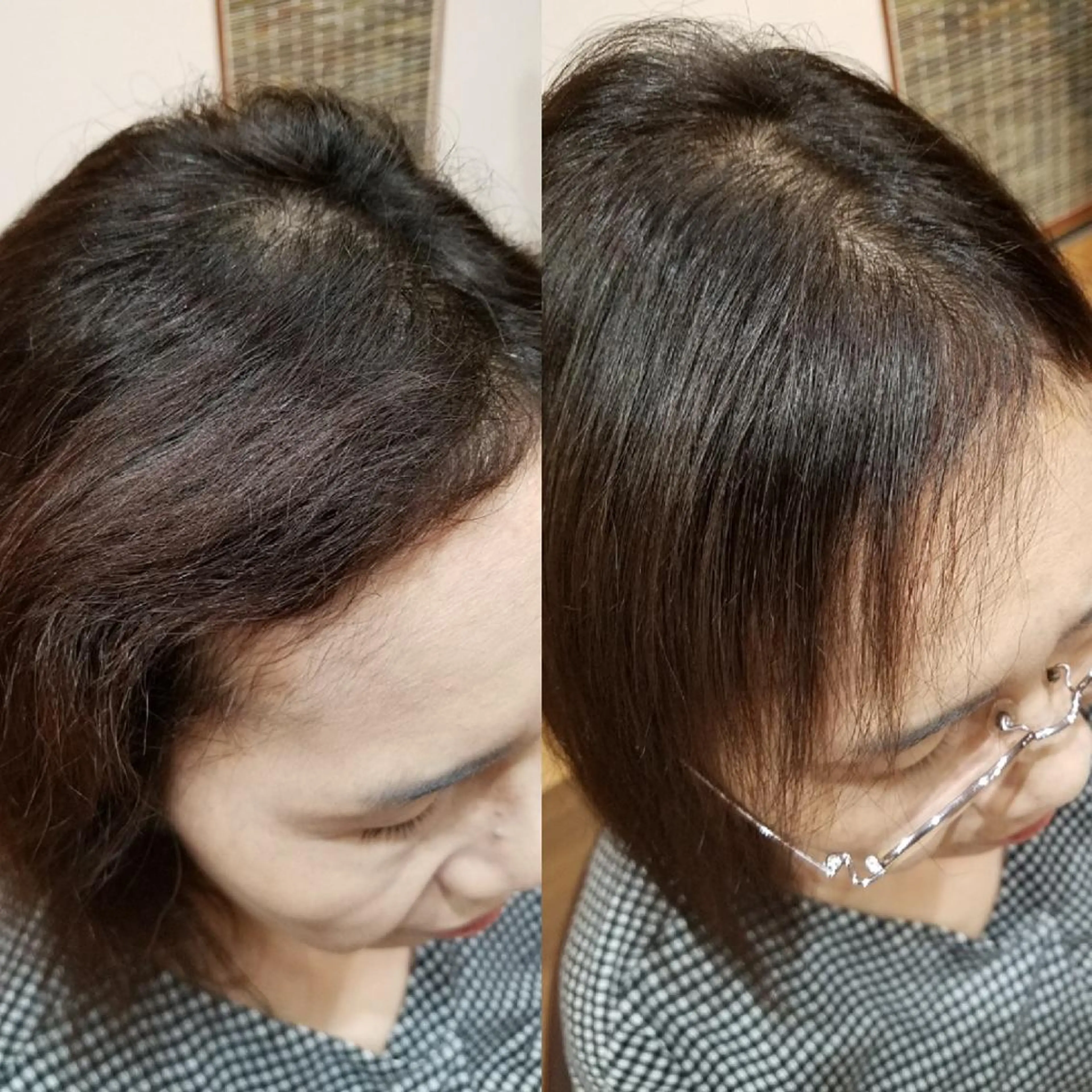 パーマ ミディアム 縮毛矯正 カット 縮毛矯正 大川  幸樹のヘアスタイル