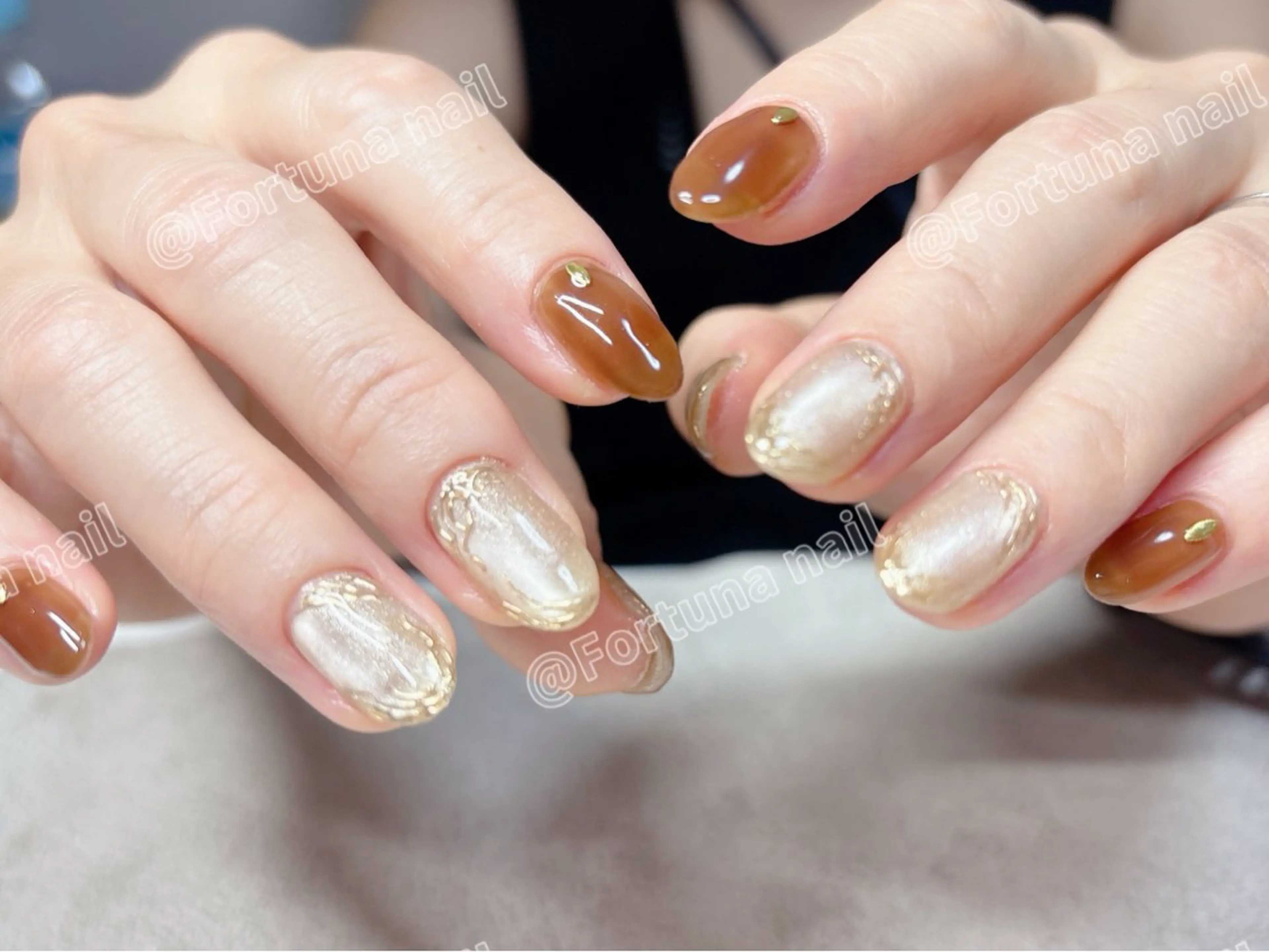 ネイル ハンドネイル ハンドケア Nail •Head スパFortunaのネイルデザイン