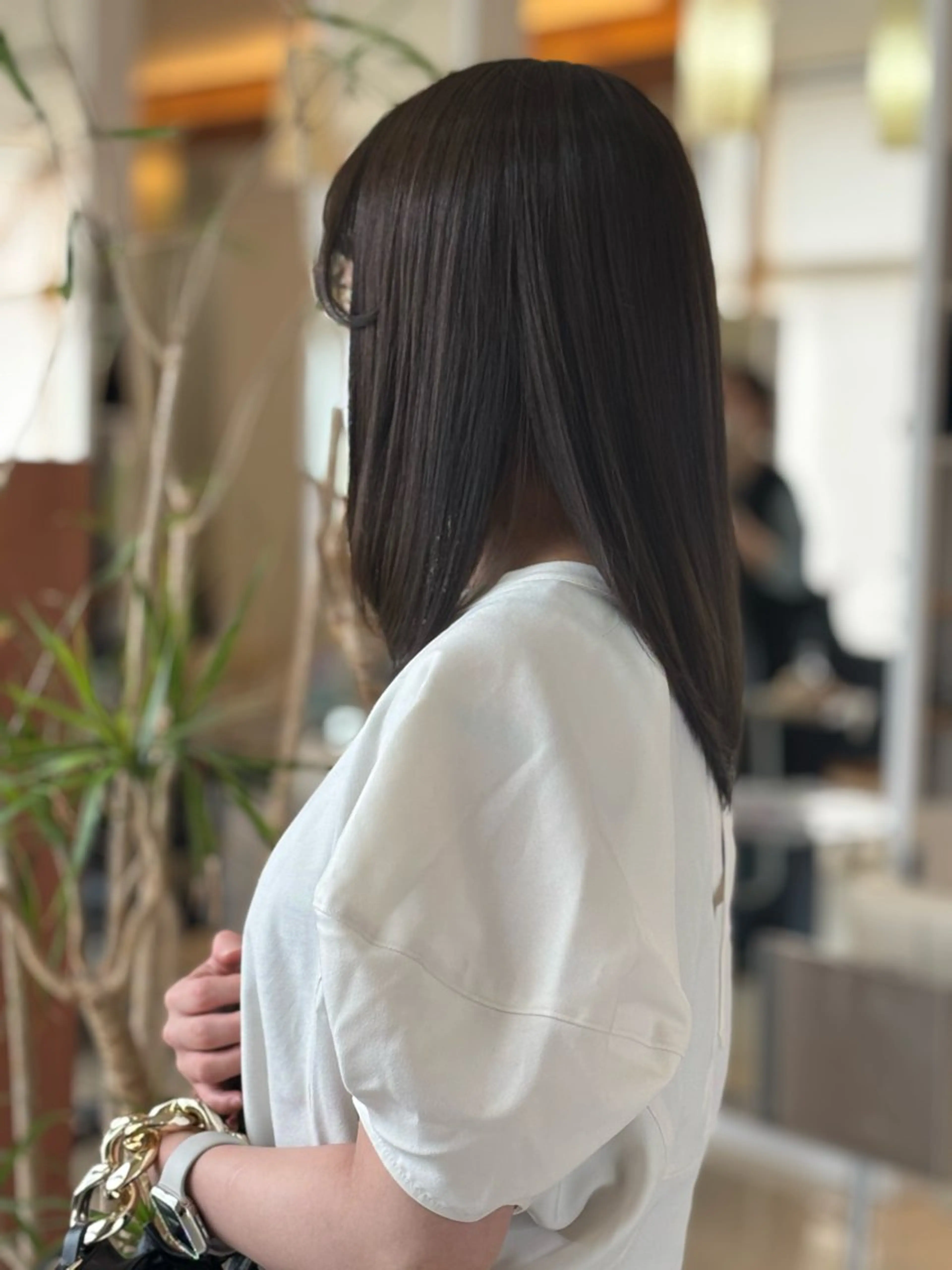 カラー 💖改善カラー 板倉百花💖のヘアスタイル