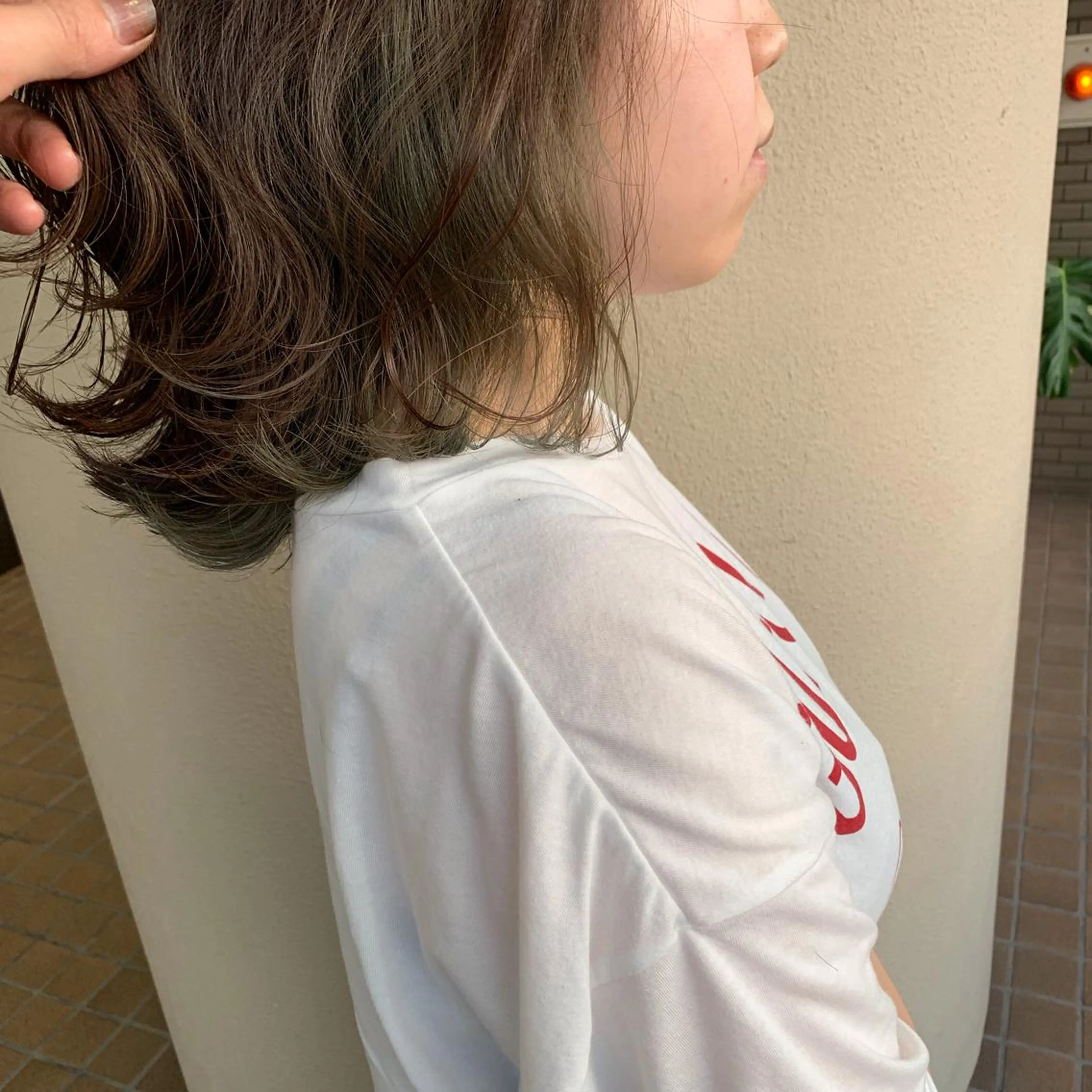 セミロング カラー regalo MAKOのヘアスタイル