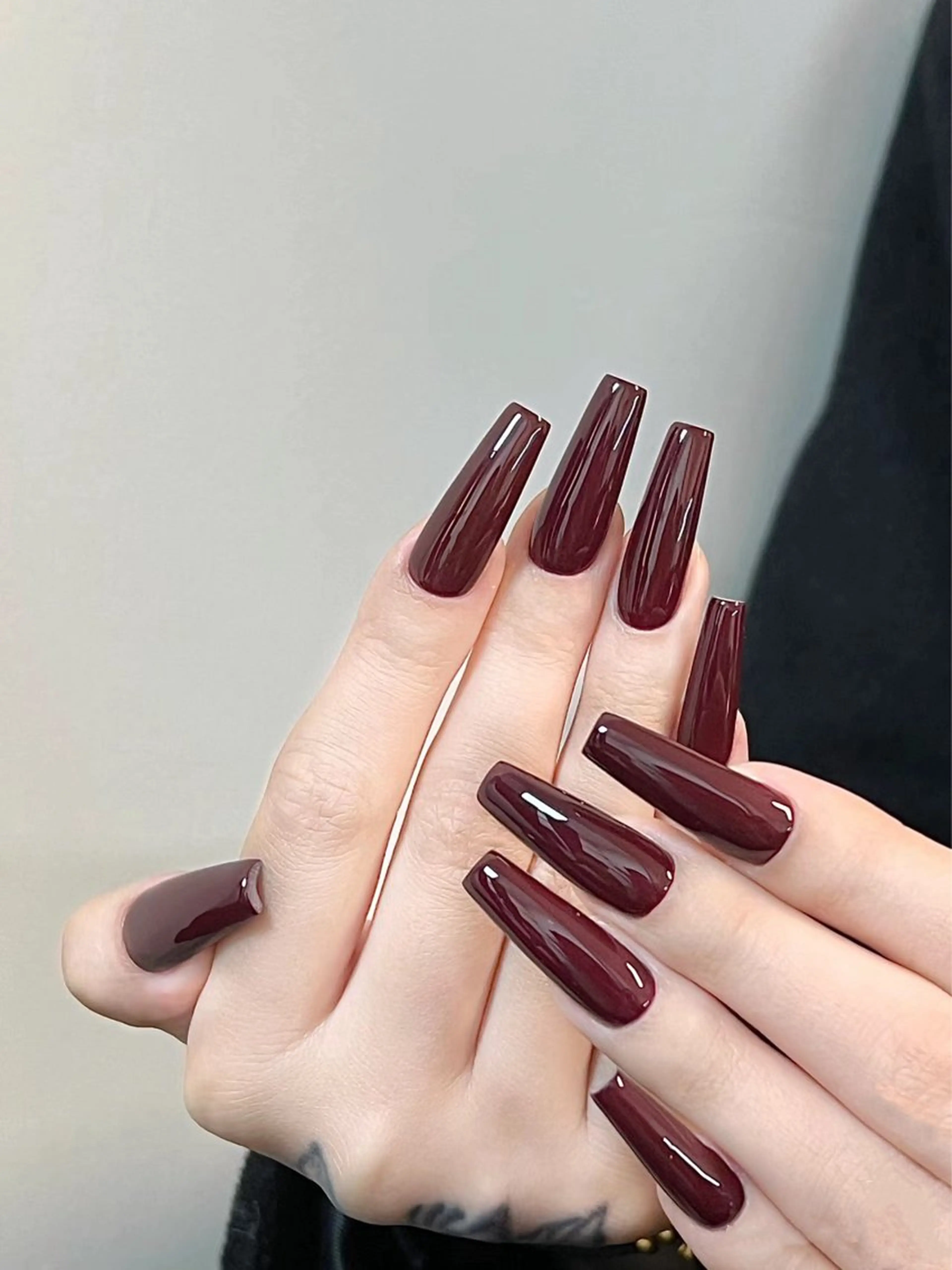 ネイル 長さ出し マグネットネイル スカルプネイル ワンホンネイル Moa nailのネイルデザイン