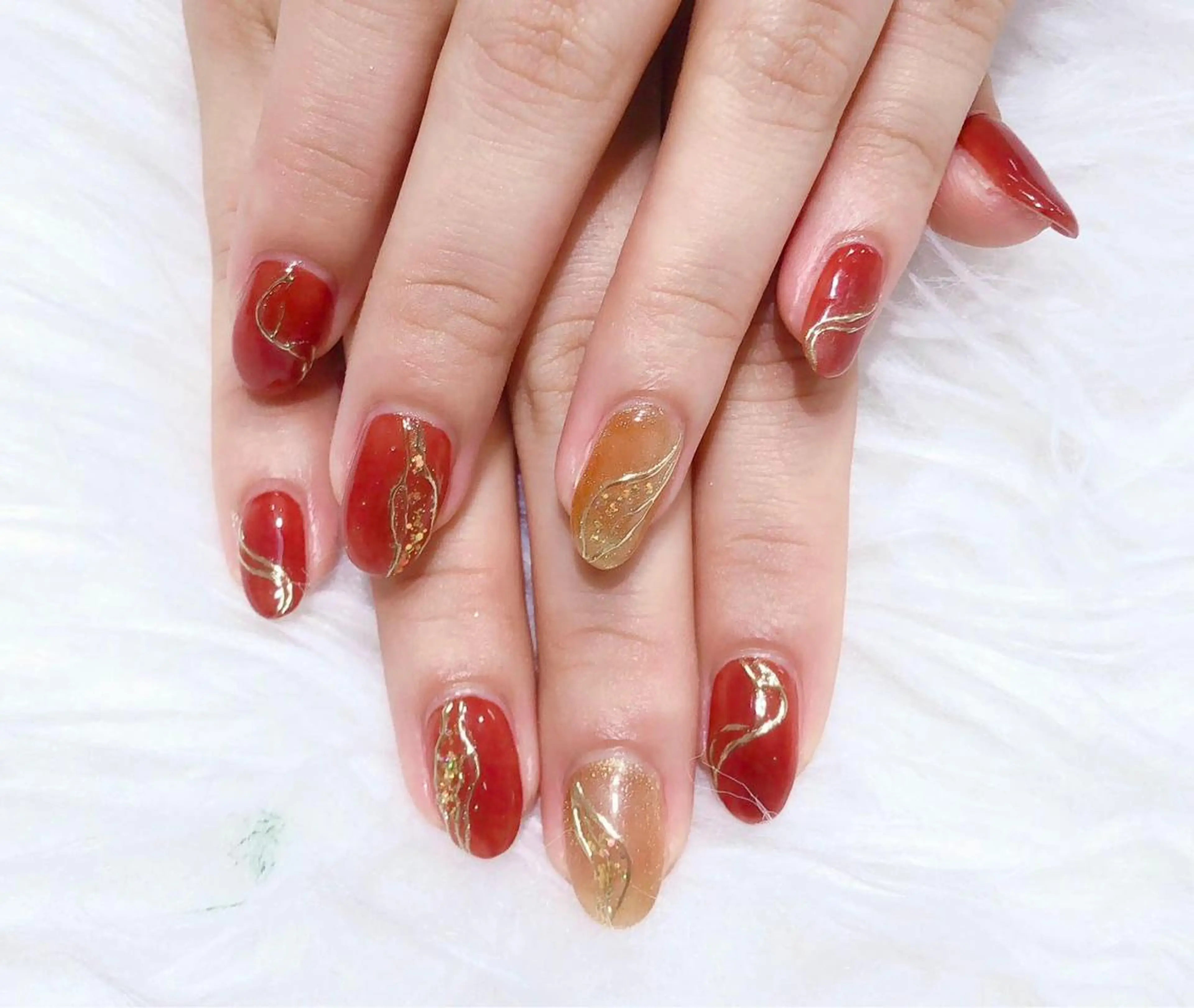 ネイル ハンドネイル Sachi Nail上野のネイルデザイン