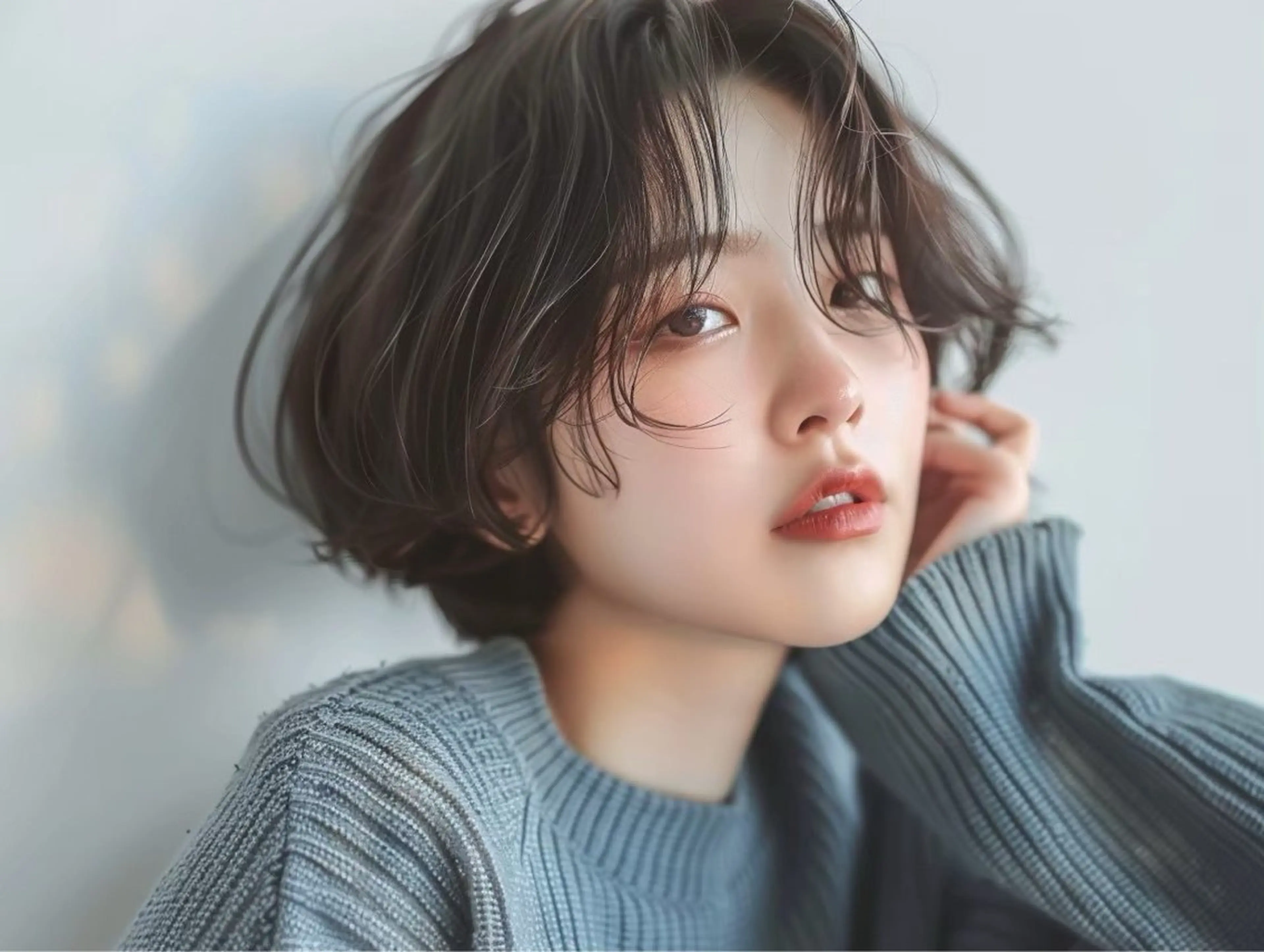 ショート カラー ブリーチなしWカラー 超特化/YURAのヘアスタイル