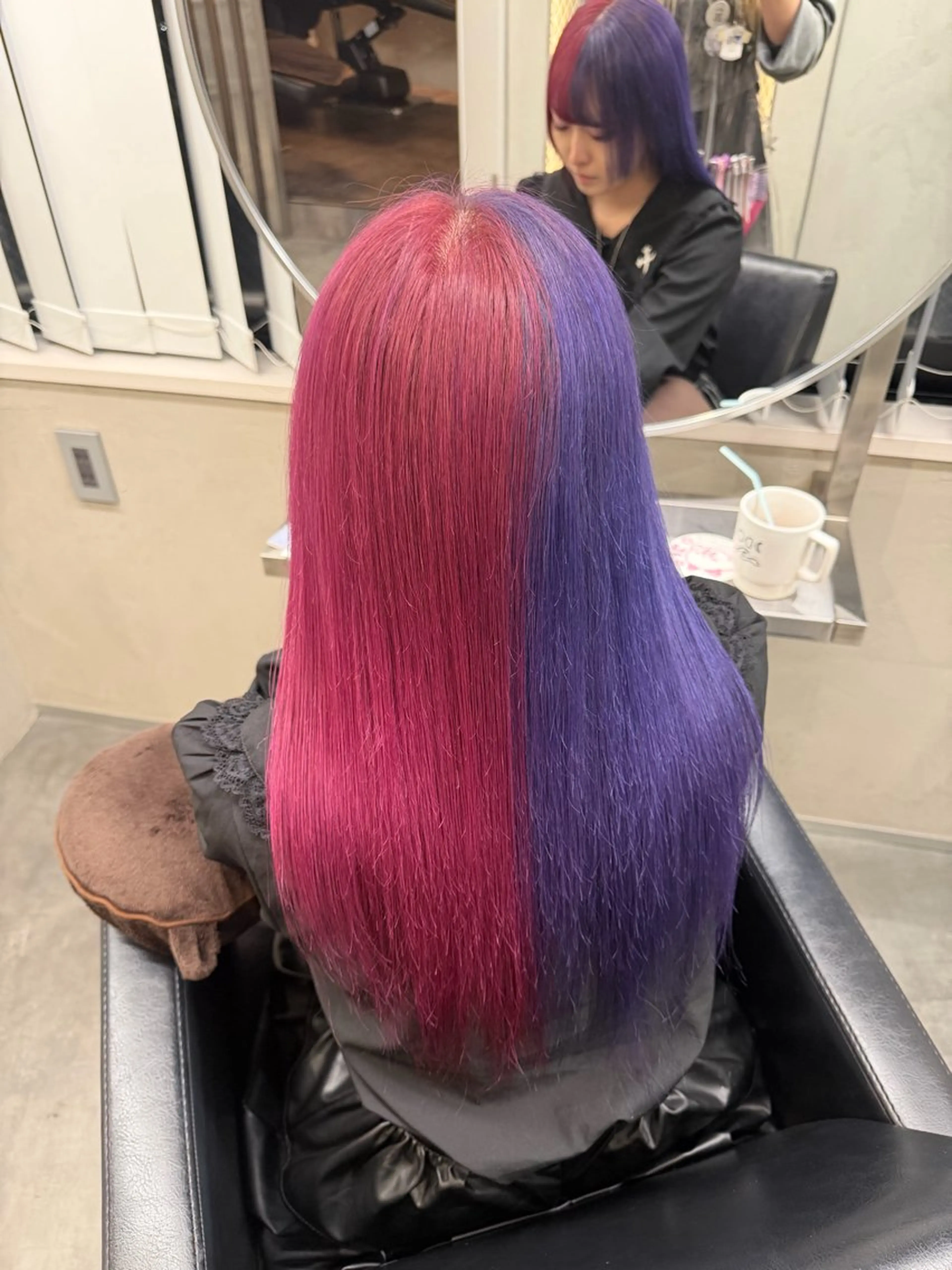 ロング ななみ/博多/ ブリーチ/髪質改善のヘアスタイル