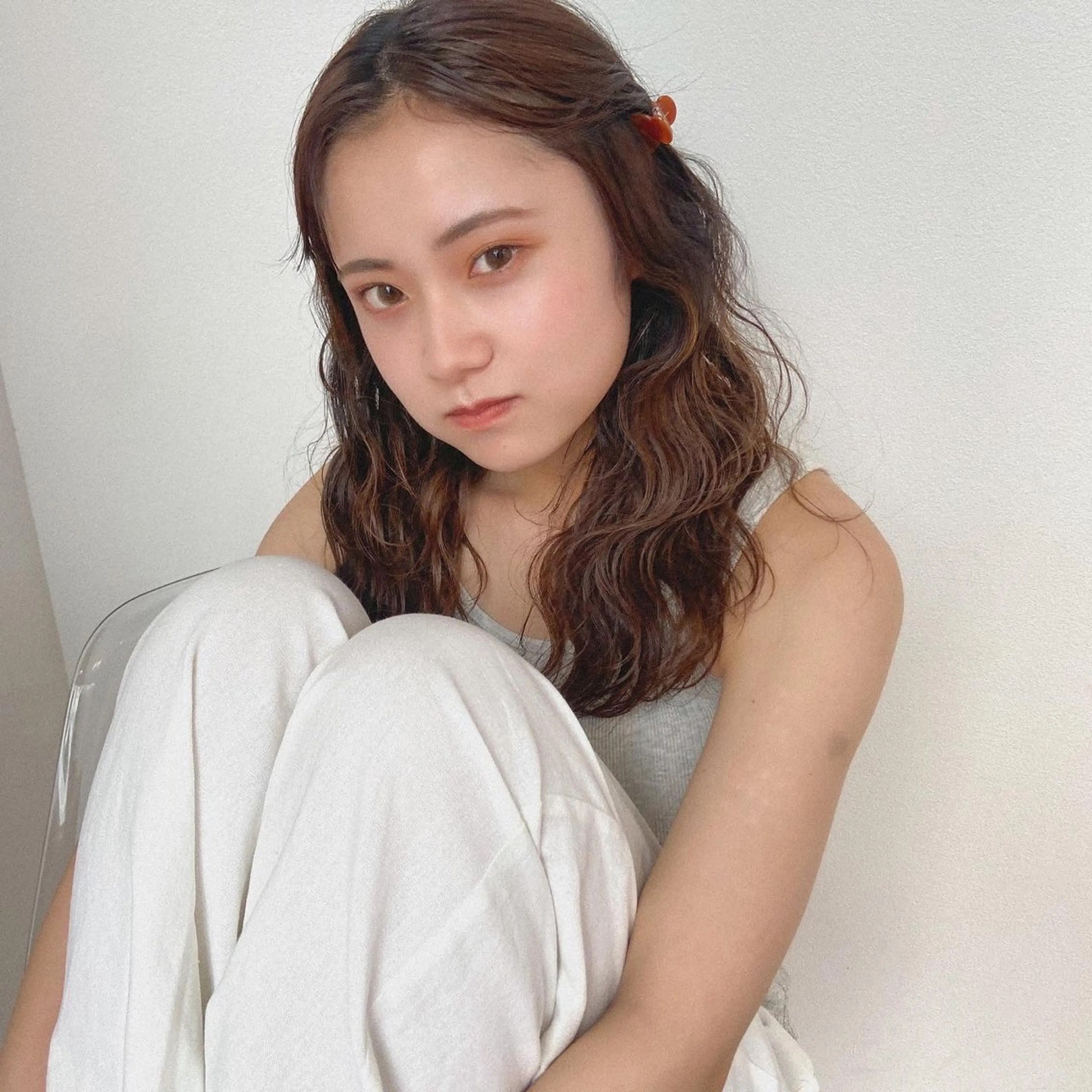 セミロング カラー パーマ ヘアアレンジ 🌼似合わせのプロ 心斎橋/rena🌼のマツエク・マツパデザイン