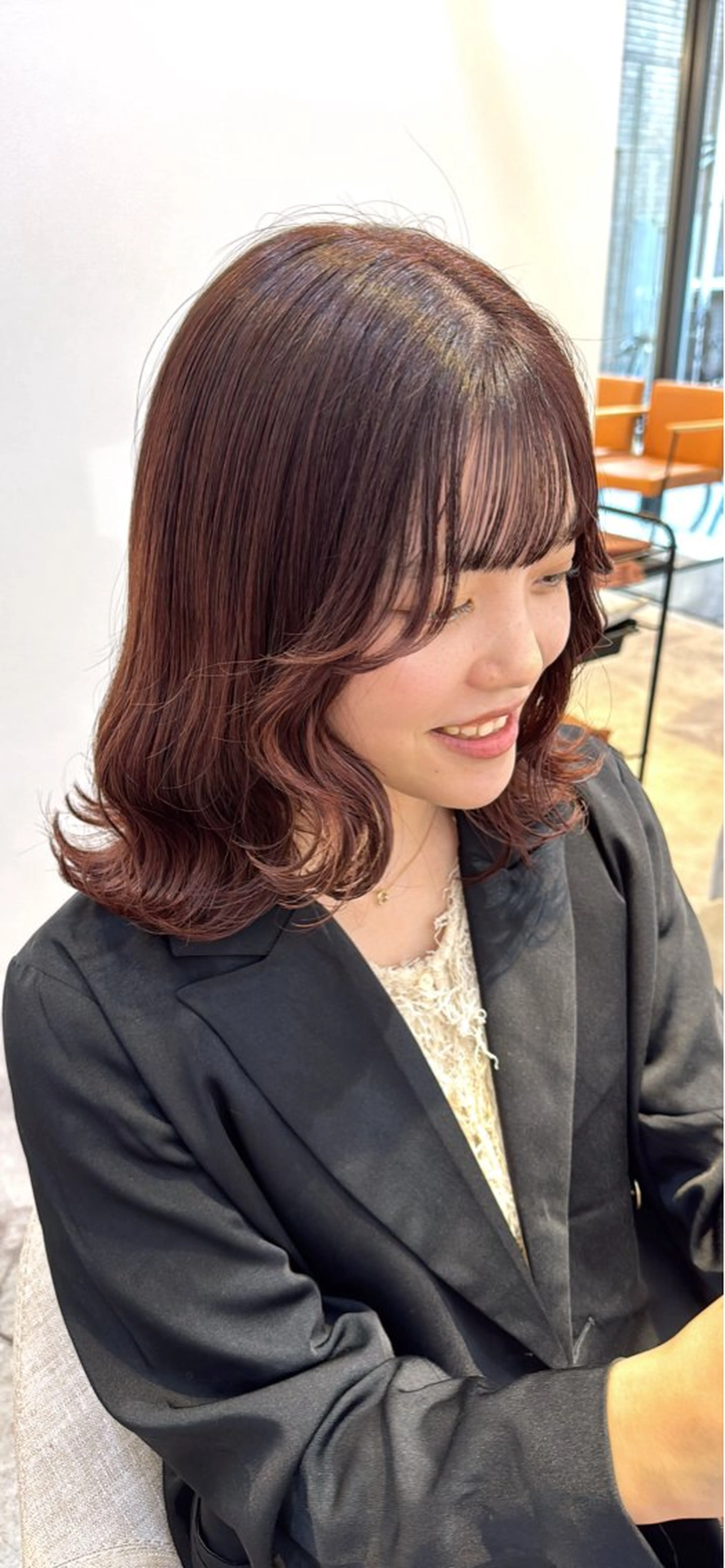 𓊆ㅤ組み合わせメニュー🪄ྀི𓊇カット+カラー+3ステップトリートメント🖤 超音波アイロン付きの写真