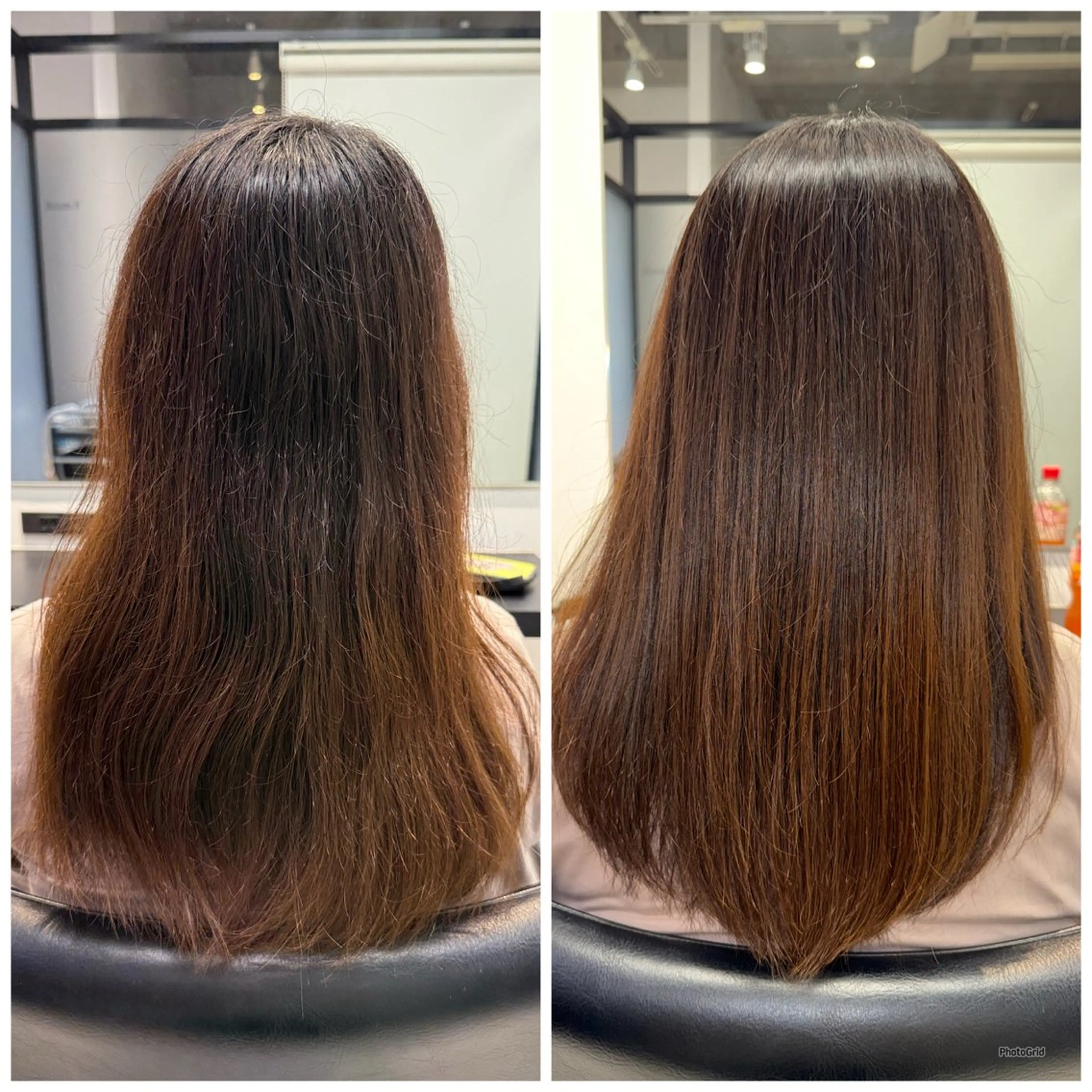 セミロング 髪質改善 トリートメント 酸熱トリートメント SALOWIN 町田店所属・藤澤 愛弓のヘアスタイル
