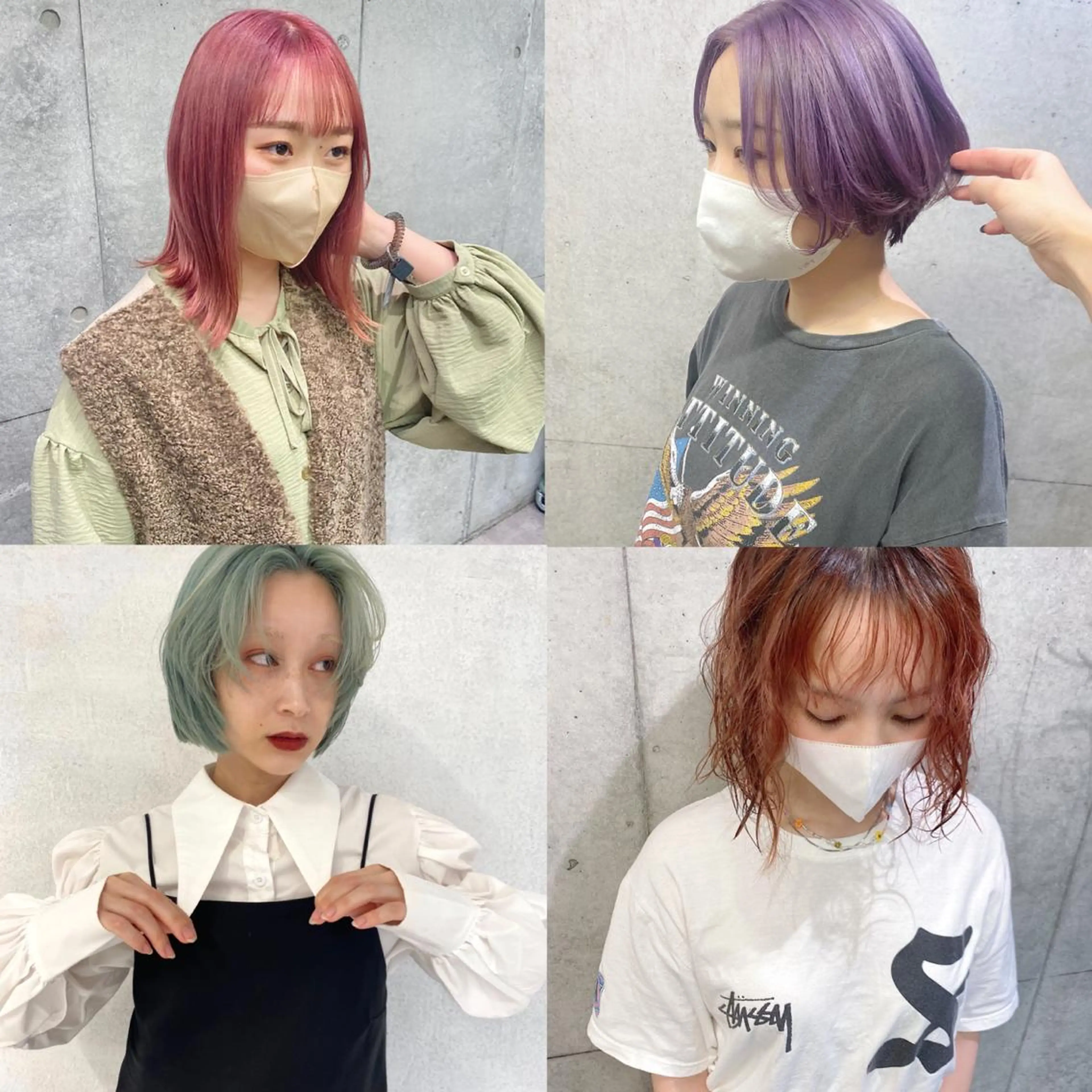 ショート ヘアカラー トリートメント kaho🧸 / 大人styleのヘアスタイル