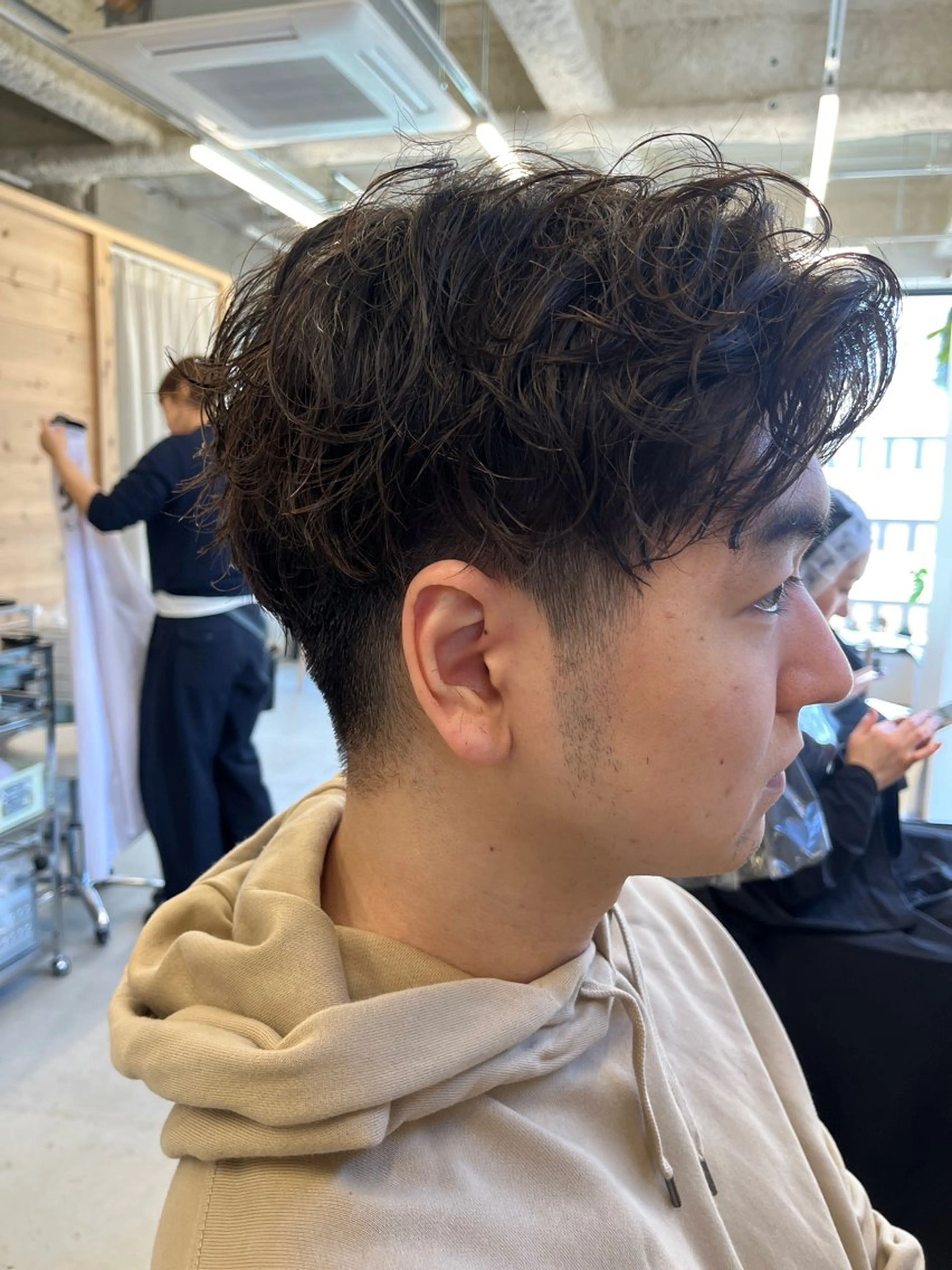 パーマ メンズ メンズパーマ/天神 大名/MIYAKEのヘアスタイル