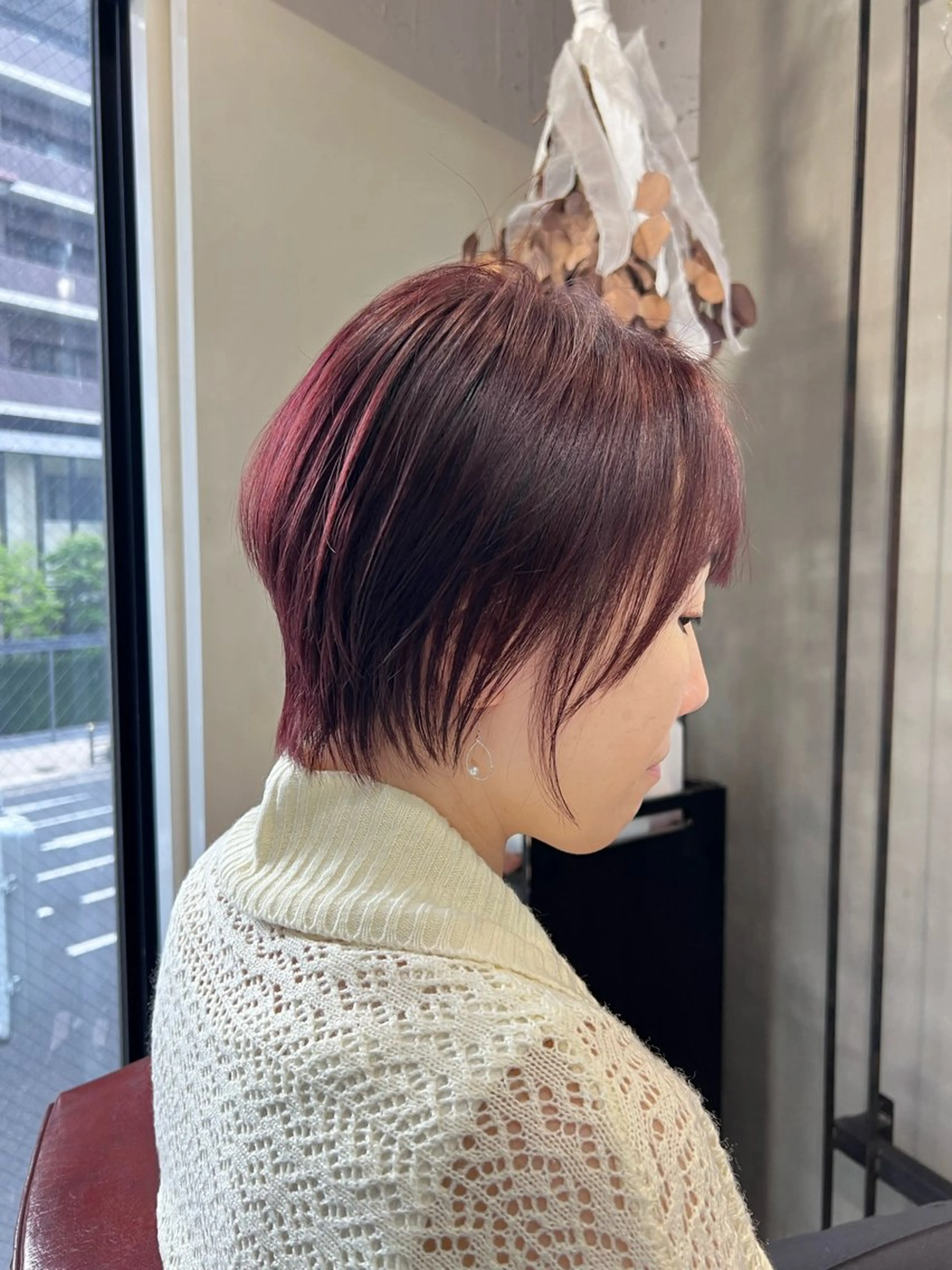 ショート ボブ レイヤーカット ショートヘア 北内 登真のヘアスタイル