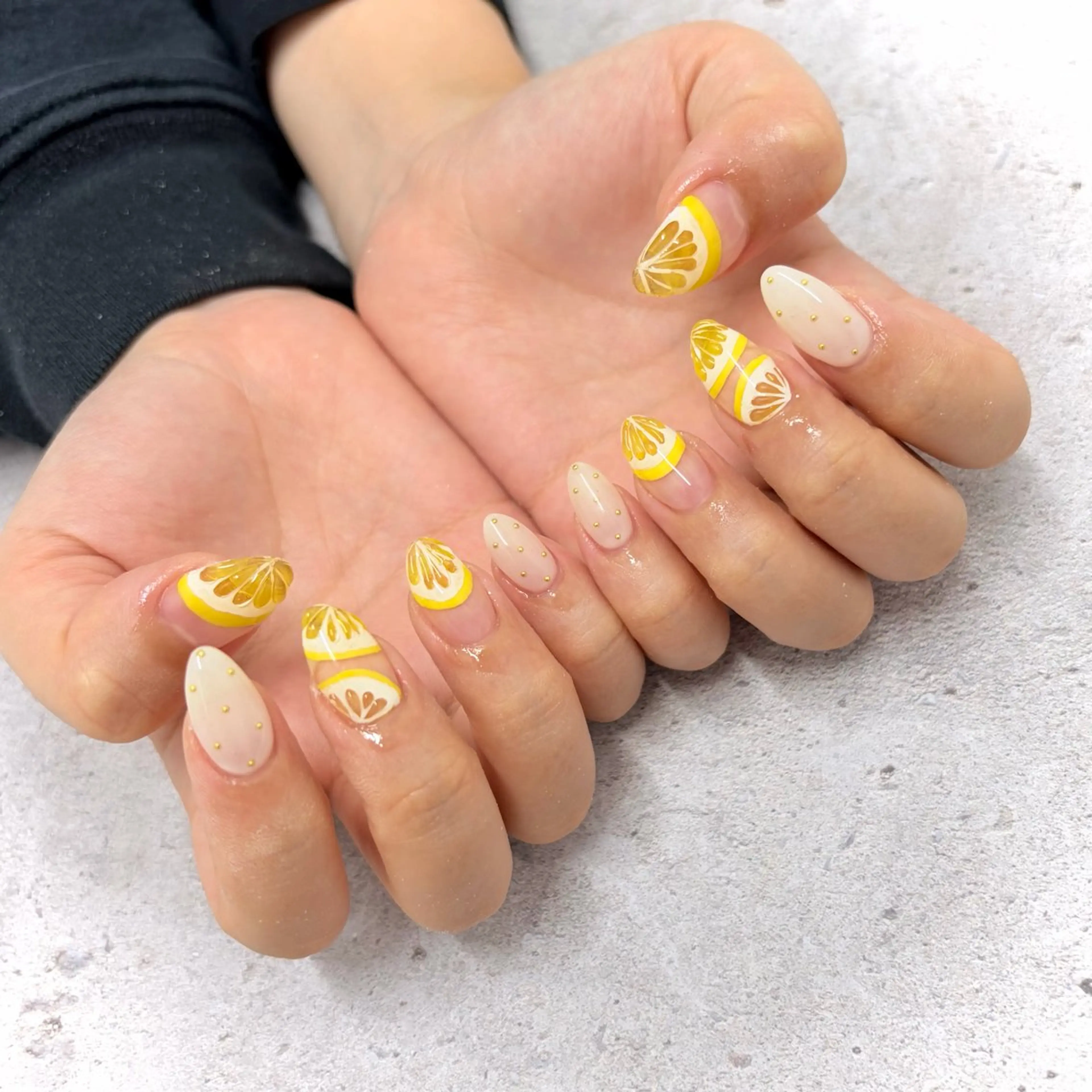 ネイル ぷっくりネイル ハンドネイル y's beauty 梅田店のネイルデザイン