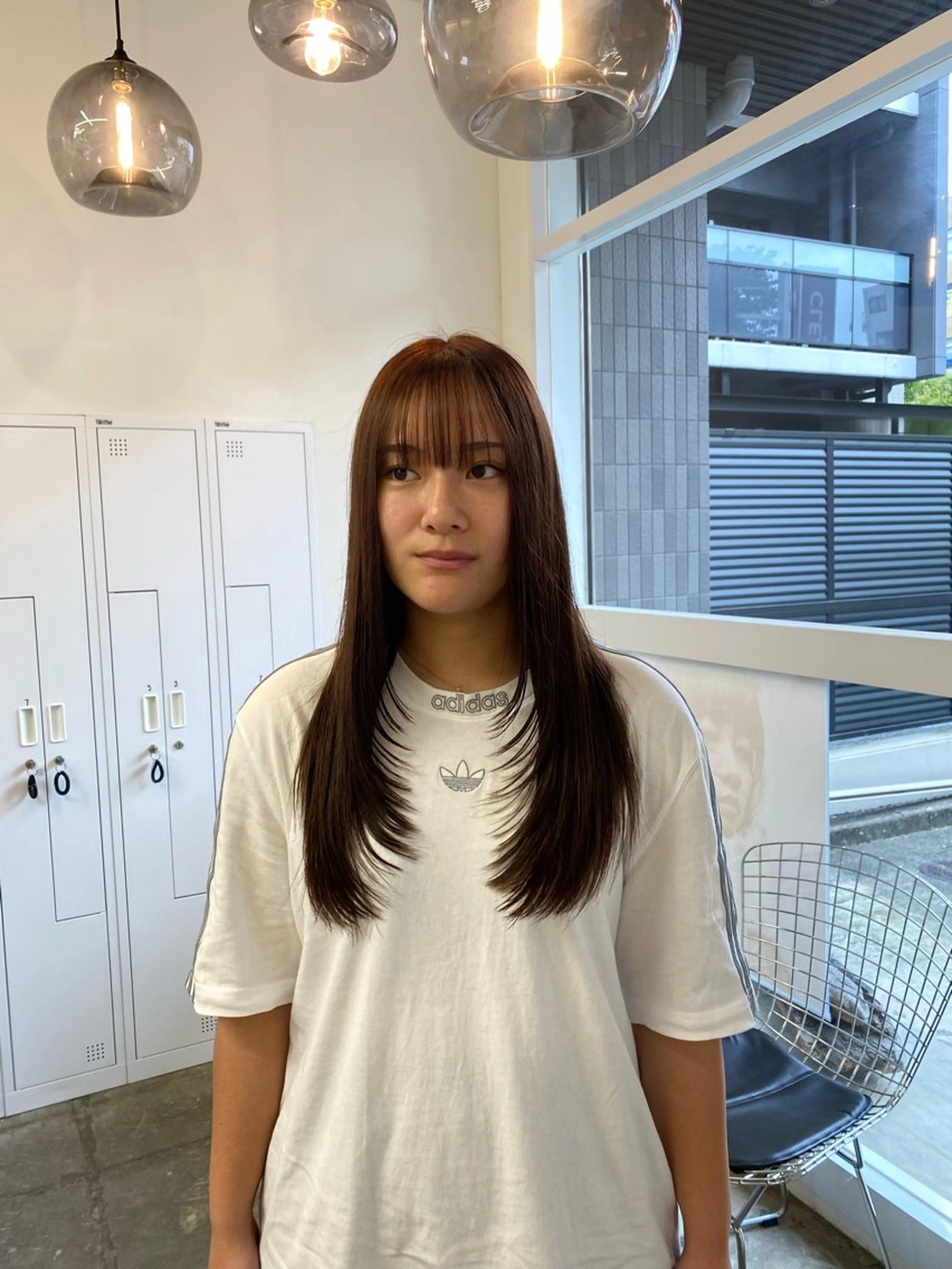 ロング 川角 しなのヘアスタイル