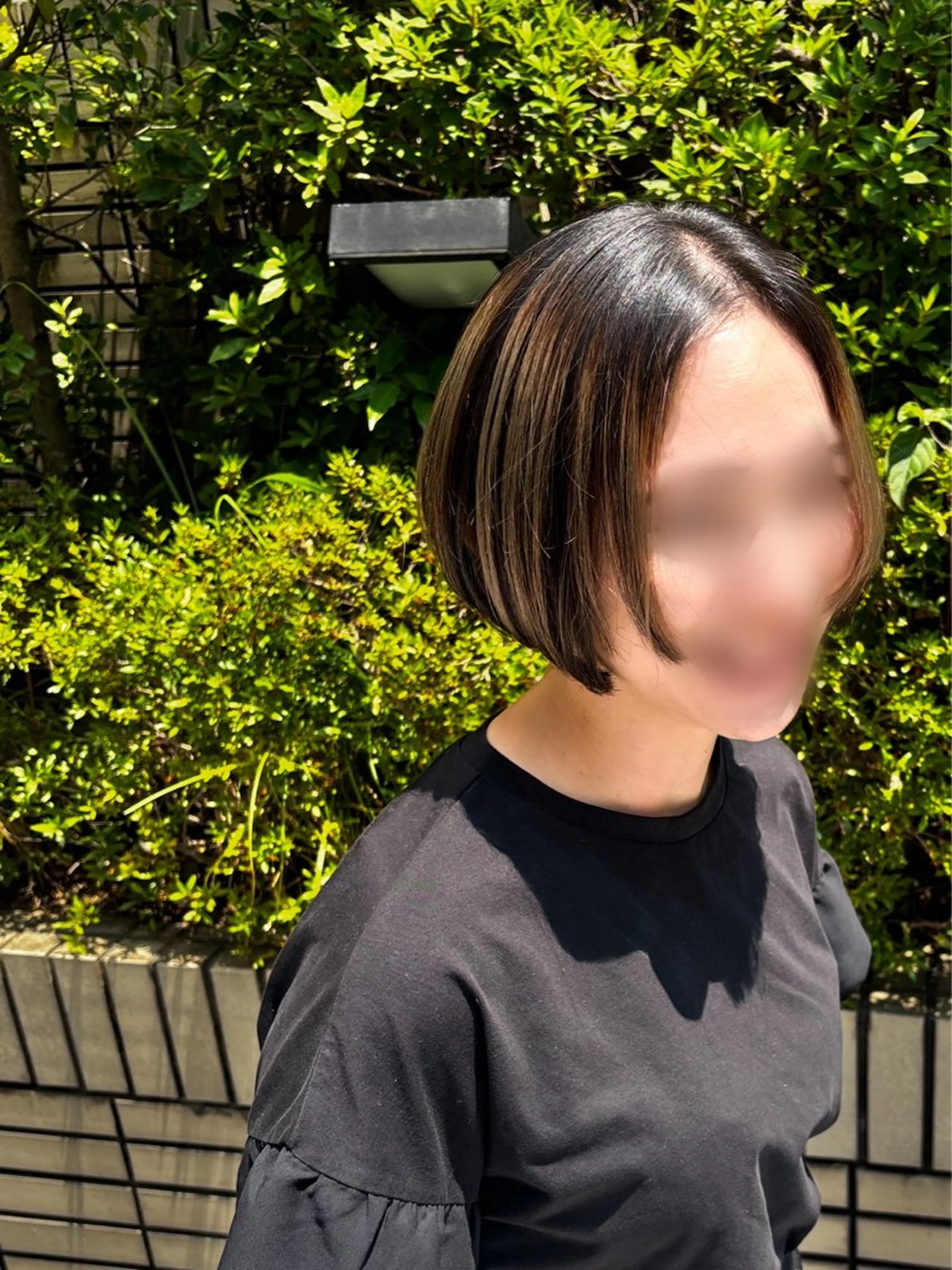 ❁カット＋部分ブリーチ＋ケアカラー【インナー/白髪ぼかしハイライト/ハイライト】の写真