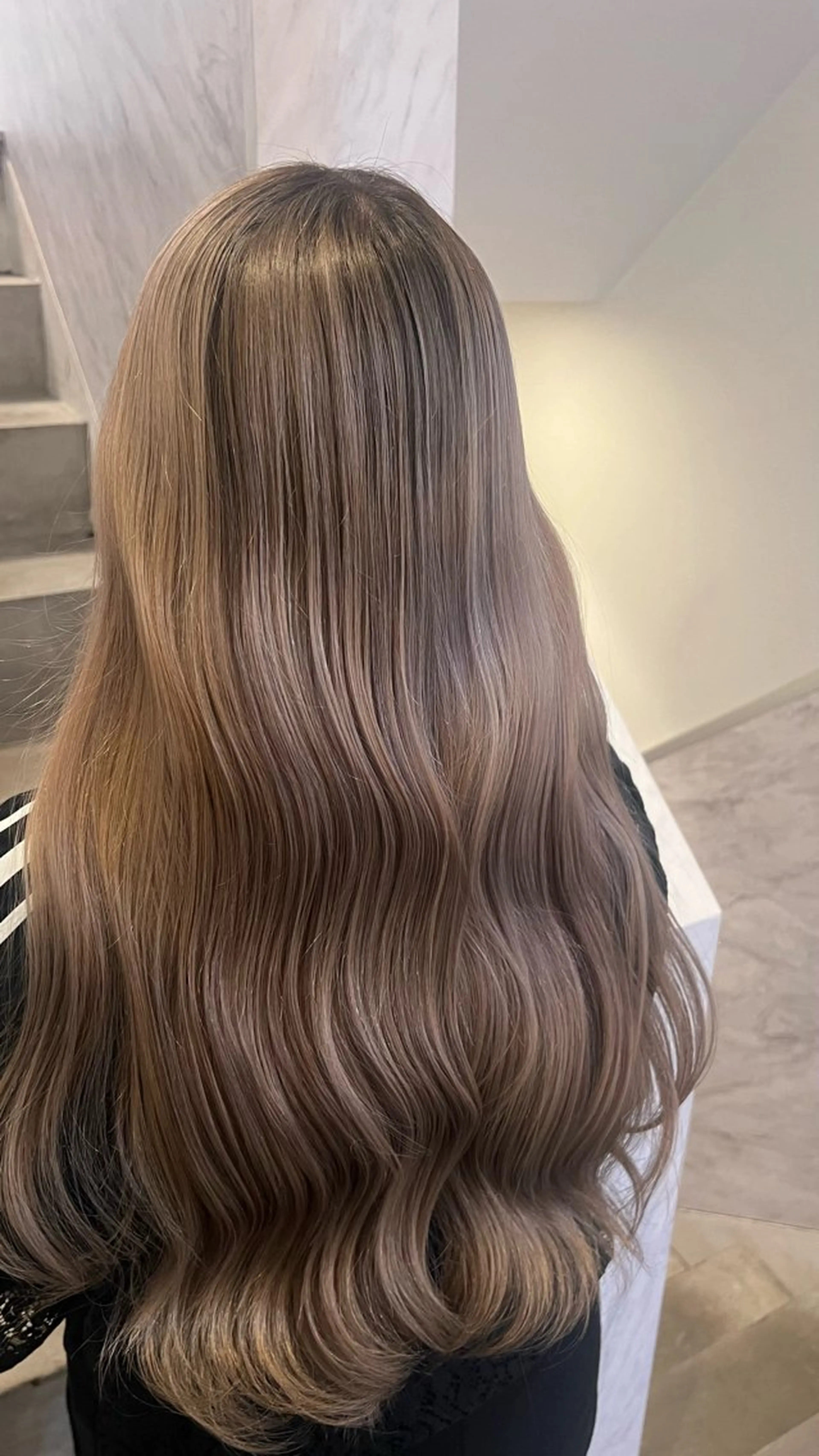 ロング カラー ブリーチ ヘアカラー kayo/ブリーチ モデル募集中✨のヘアスタイル