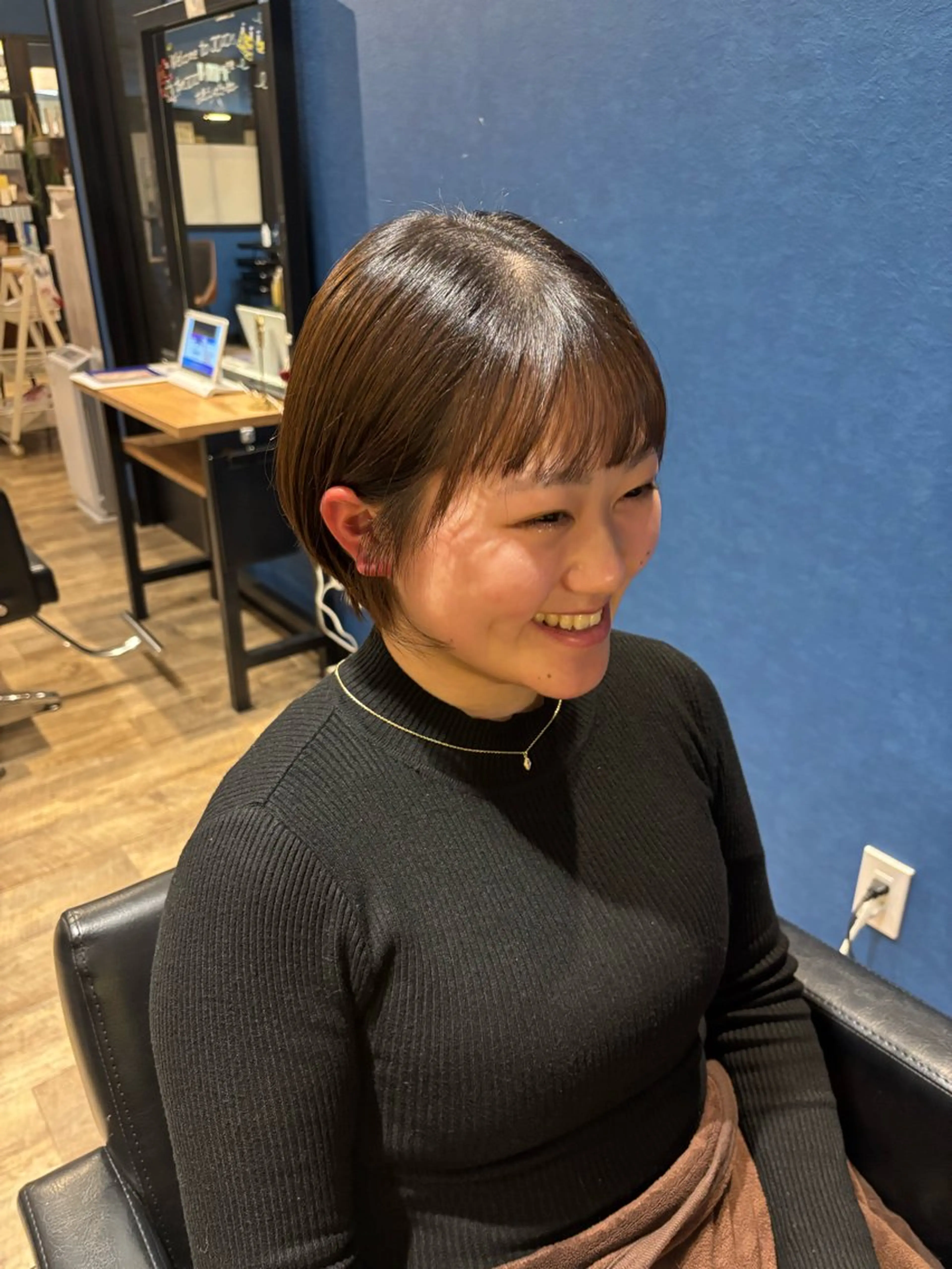 ショート カット 四役 蒼海のヘアスタイル